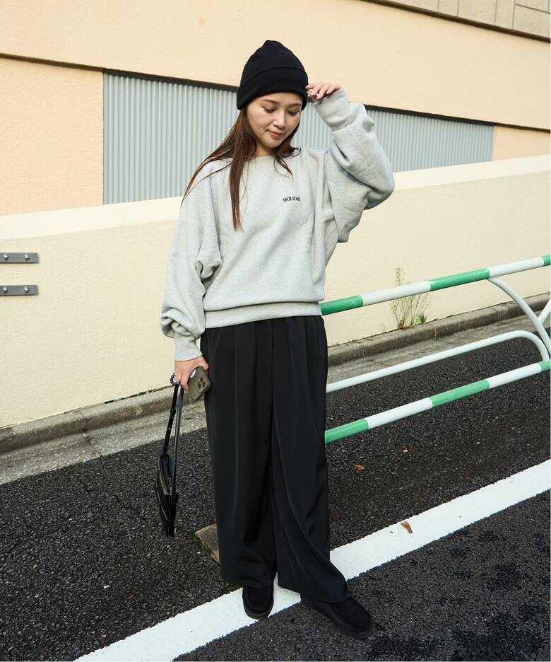 CHAMPION×JOURNAL STANDARD】by HOLIDAY REVERSE WEAVE CREW  