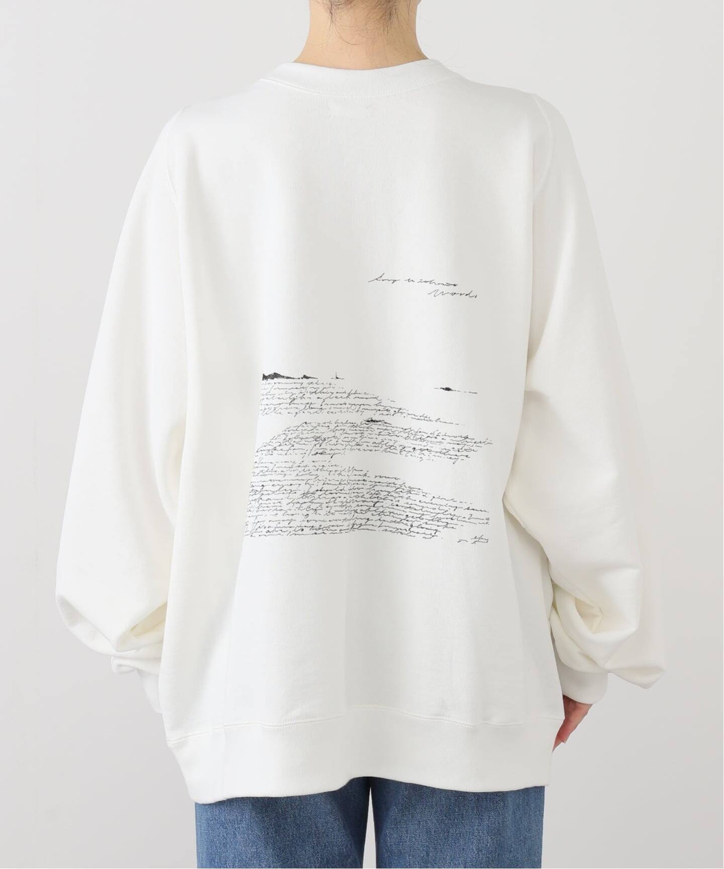 SEEALL/シーオール】OVERSIZED ARMOR SWEAT:スウェット