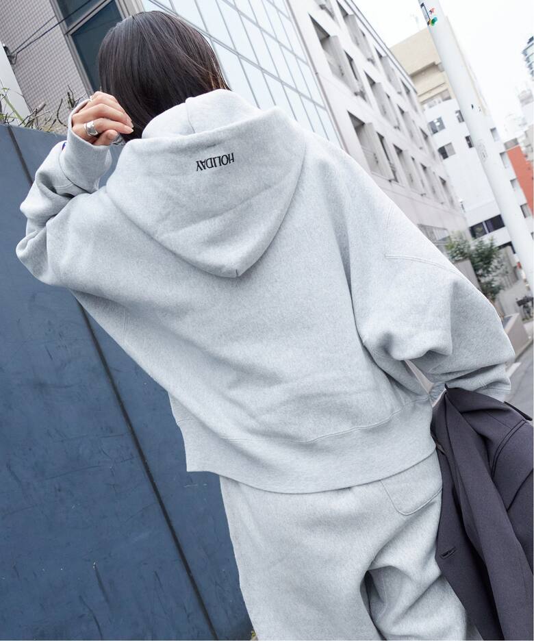 CHAMPION×JOURNAL STANDARD】by HOLIDAY REVERSE WEAVE ZIP HOODI 