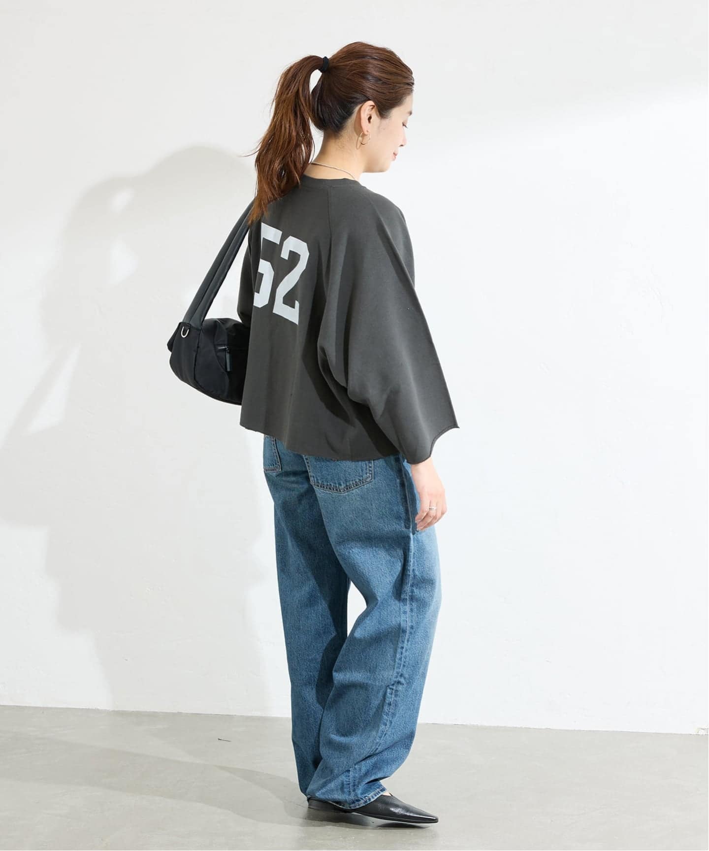 別注【CHAMPION/チャンピオン】カットオフ バックロゴスウェット