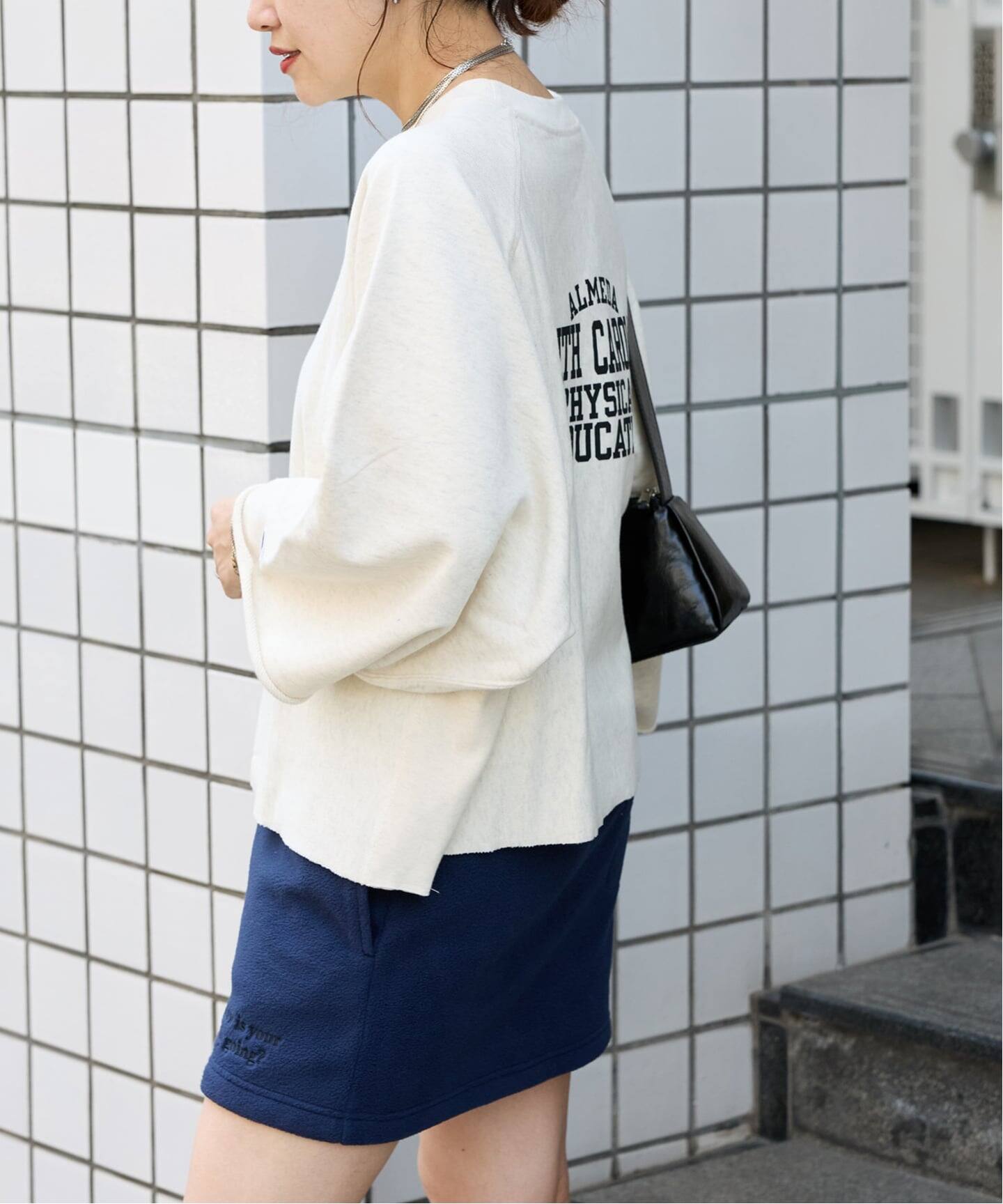 別注【CHAMPION/チャンピオン】カットオフ バックロゴスウェット 