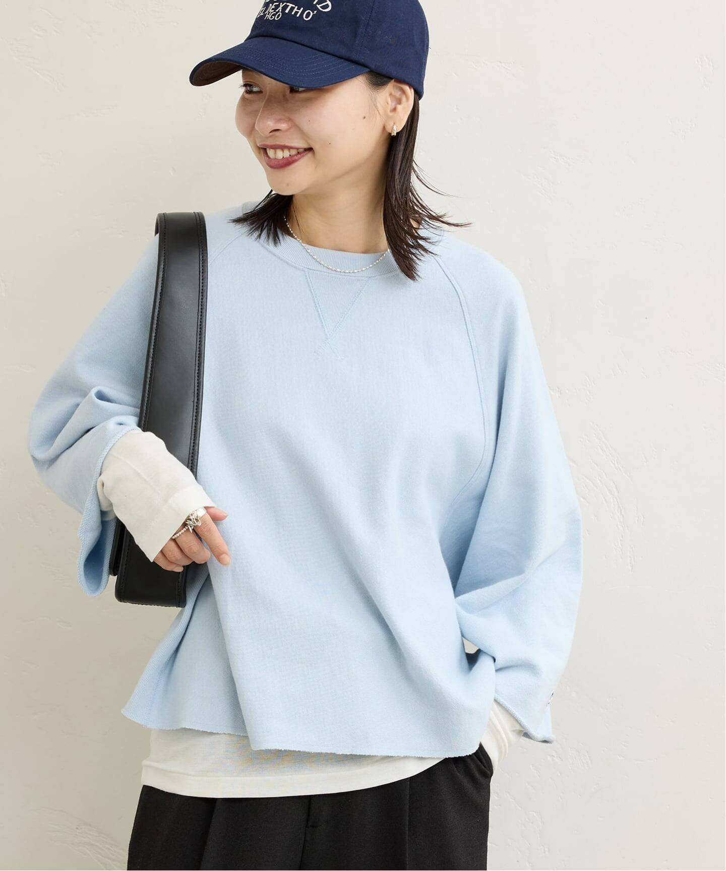 別注【CHAMPION/チャンピオン】カットオフ バックロゴスウェット 