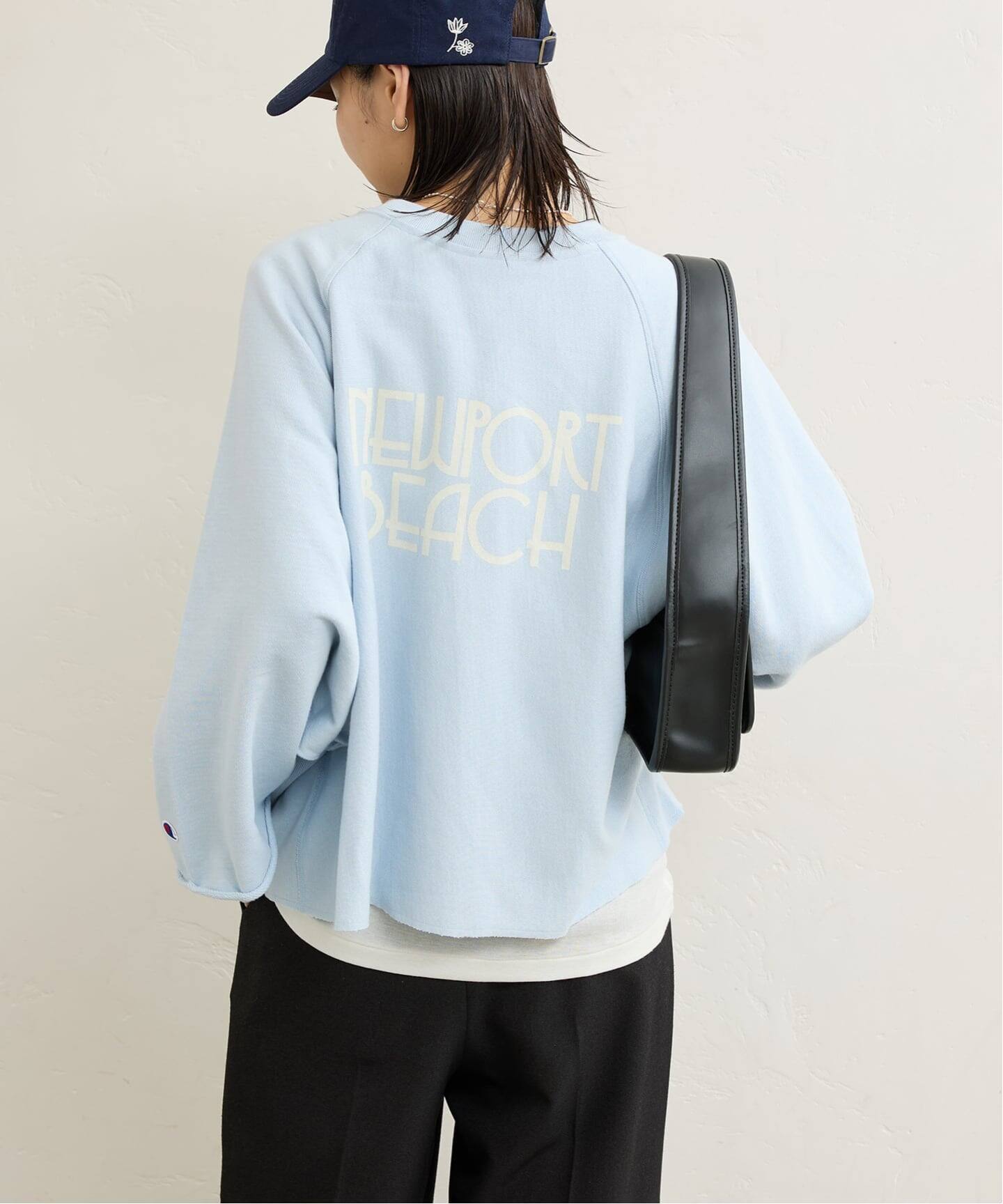 別注【CHAMPION/チャンピオン】カットオフ バックロゴスウェット 