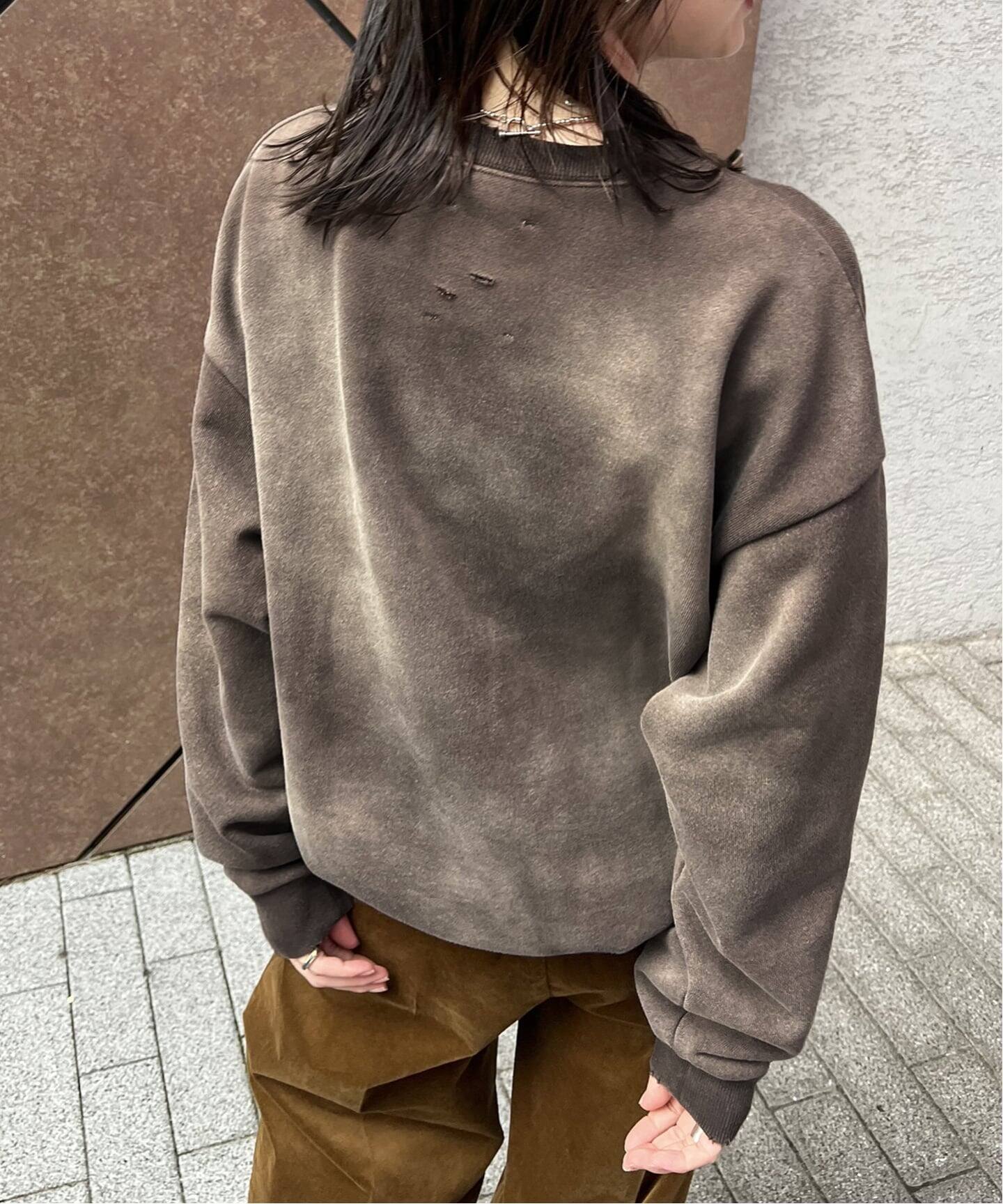 LAYAS/レイヤーズ】 ダメージフウスウェット（スウェット）｜JOURNAL