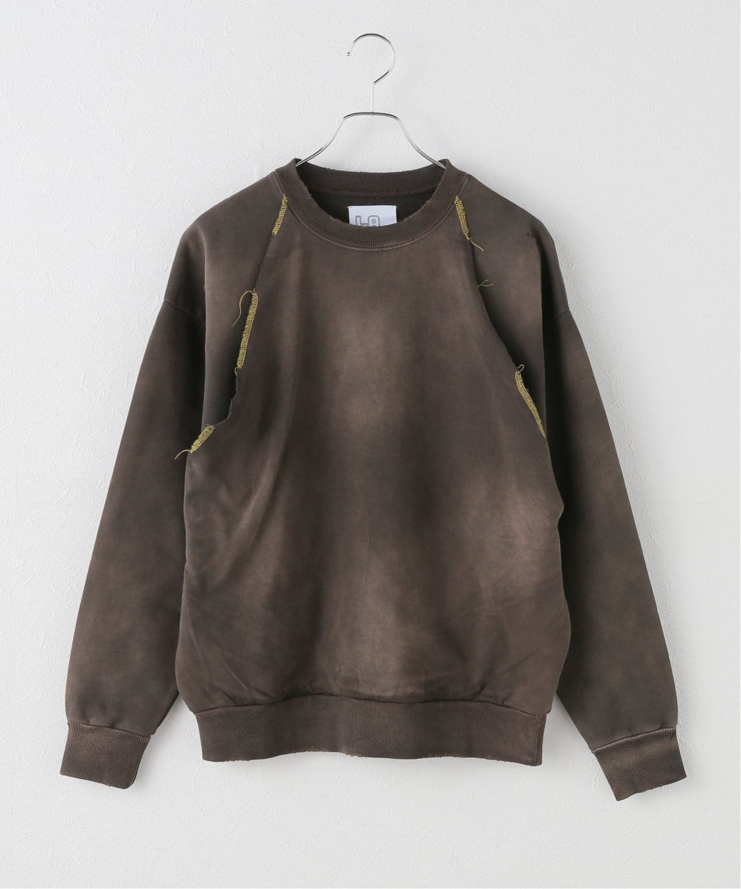 LAYAS/レイヤーズ】ダメージフウスウェット LAYAS/レイヤーズ】 ダメージフウスウェット（スウェット）｜JOURNAL