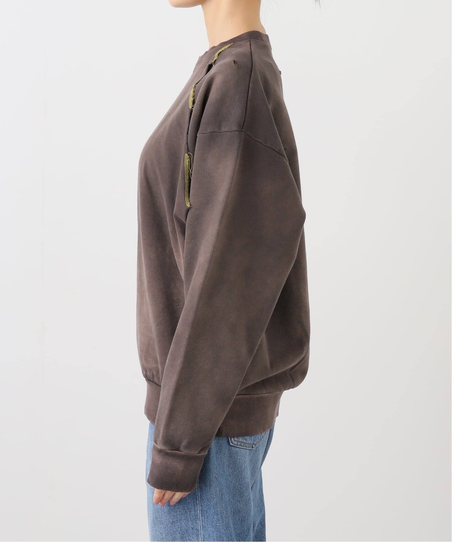 LAYAS/レイヤーズ】 ダメージフウスウェット（スウェット）｜JOURNAL