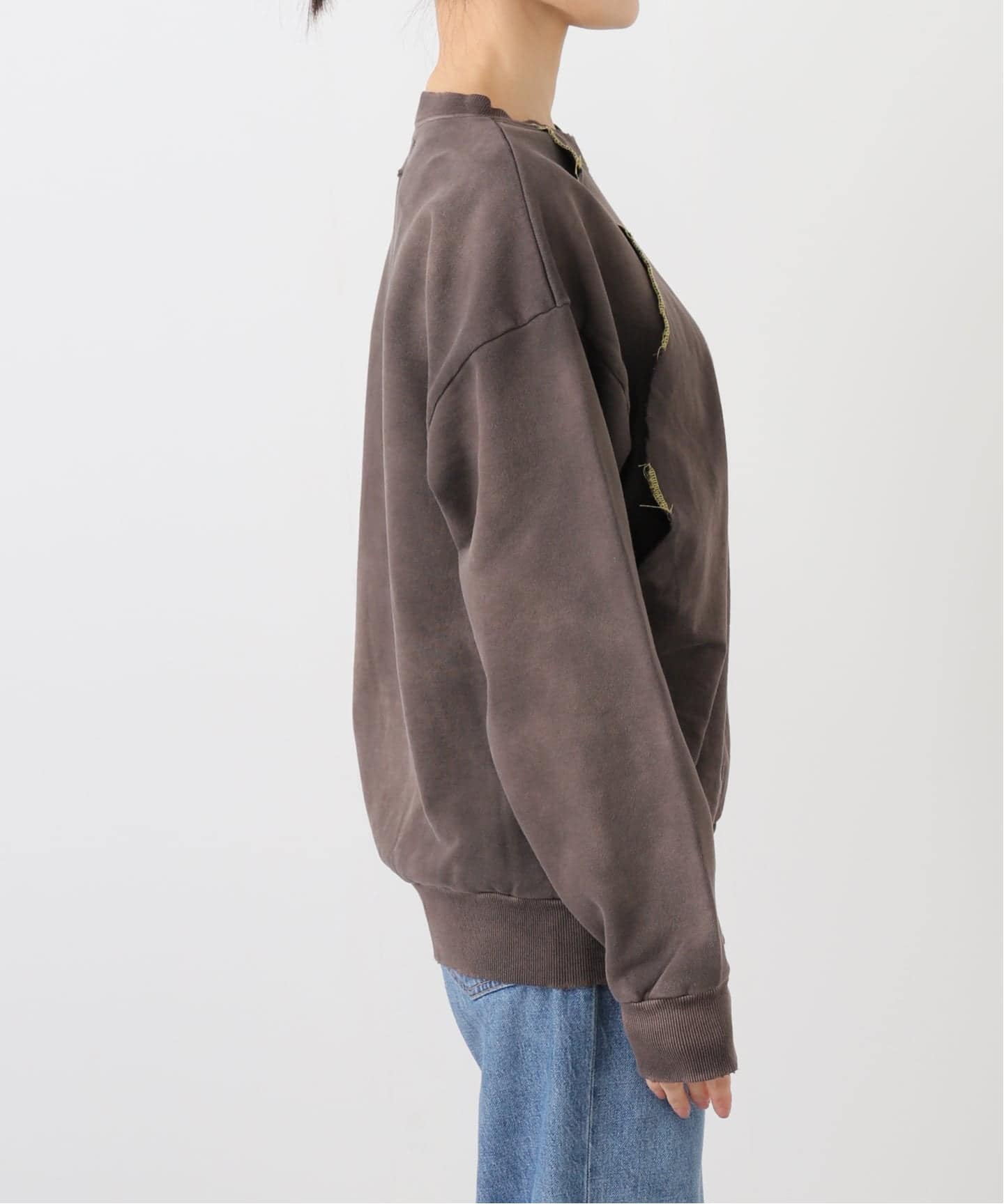 LAYAS/レイヤーズ】 ダメージフウスウェット（スウェット）｜JOURNAL