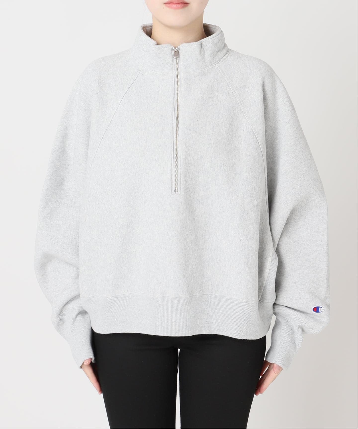 予約》別注【CHAMPION/チャンピオン】for JS ハーフジップ