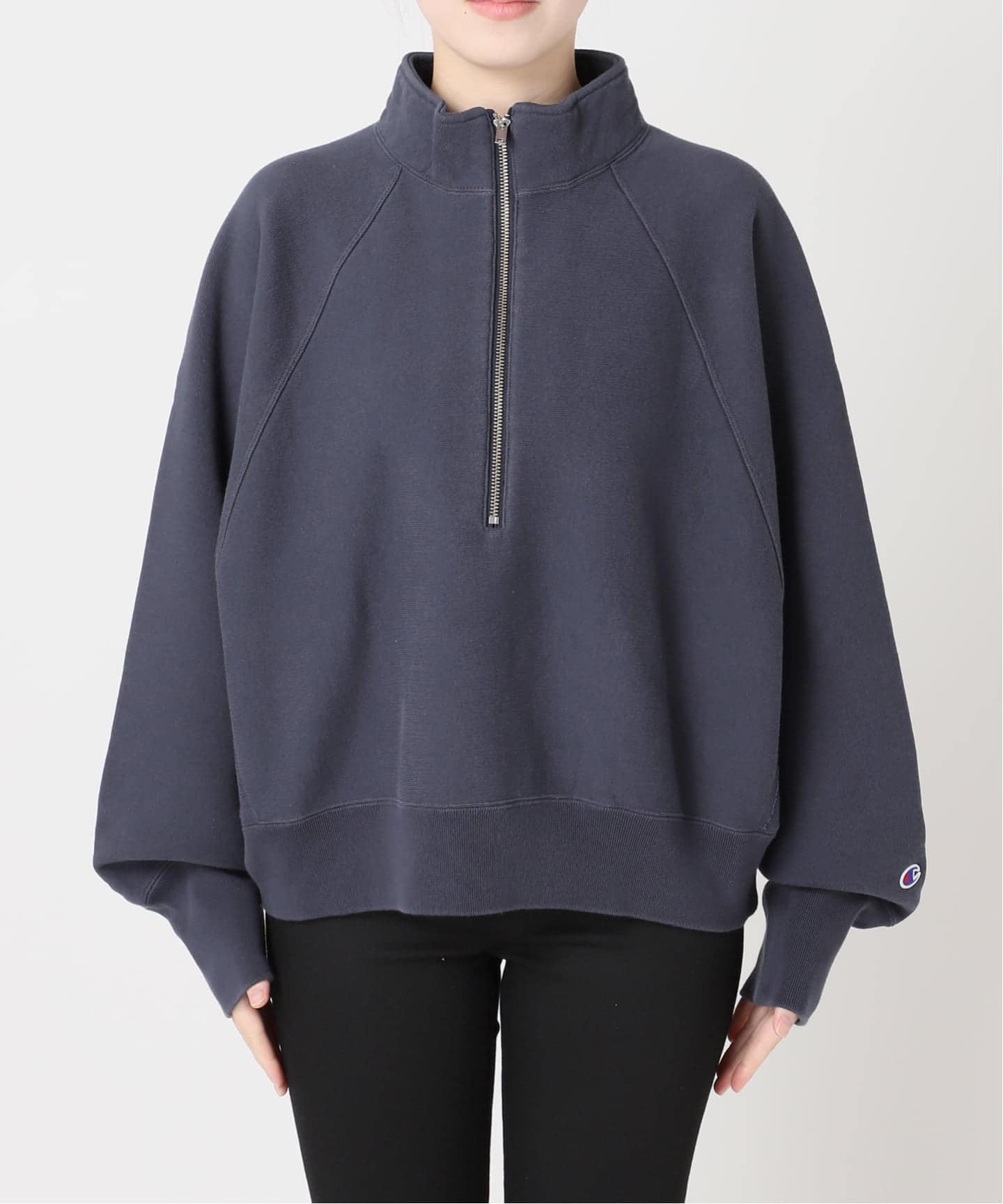 Champion × JS 別注 ハーフジップ スウェット XL Champion（チャンピオン）の「【Champion × JS by SUPER MARKET