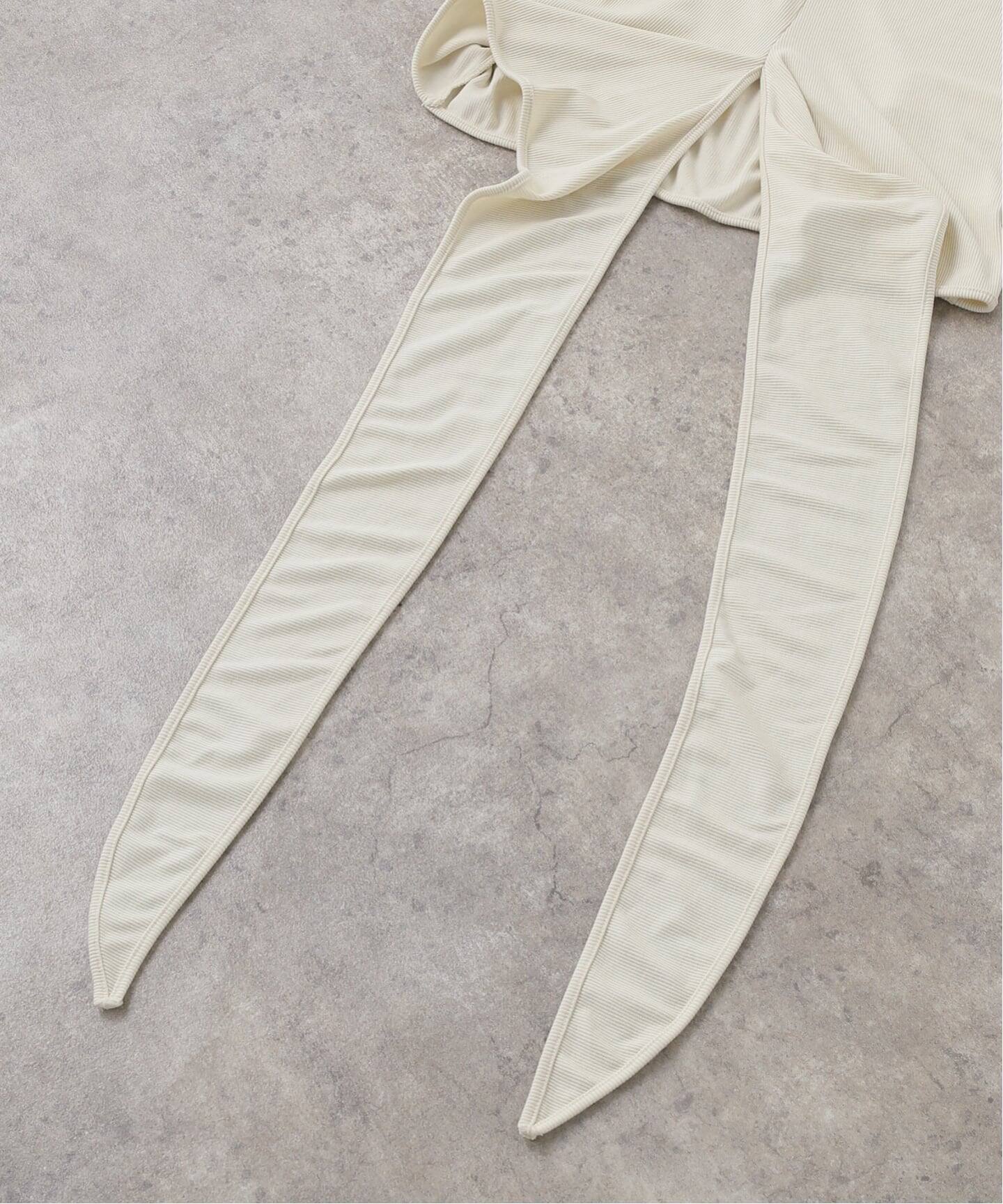 LOW CLASSIC/ロウ・クラシック】 BUTTON UP WRAP T SHIRT（Tシャツ