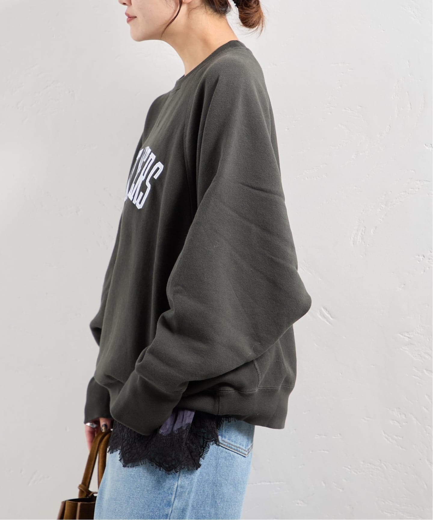 予約》別注【CHAMPION/チャンピオン】for JS ワッペンツキスウェット