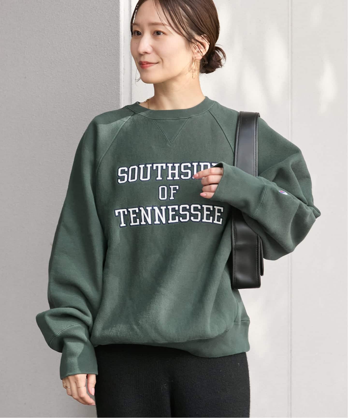 予約》別注【CHAMPION/チャンピオン】for JS ワッペンツキスウェット