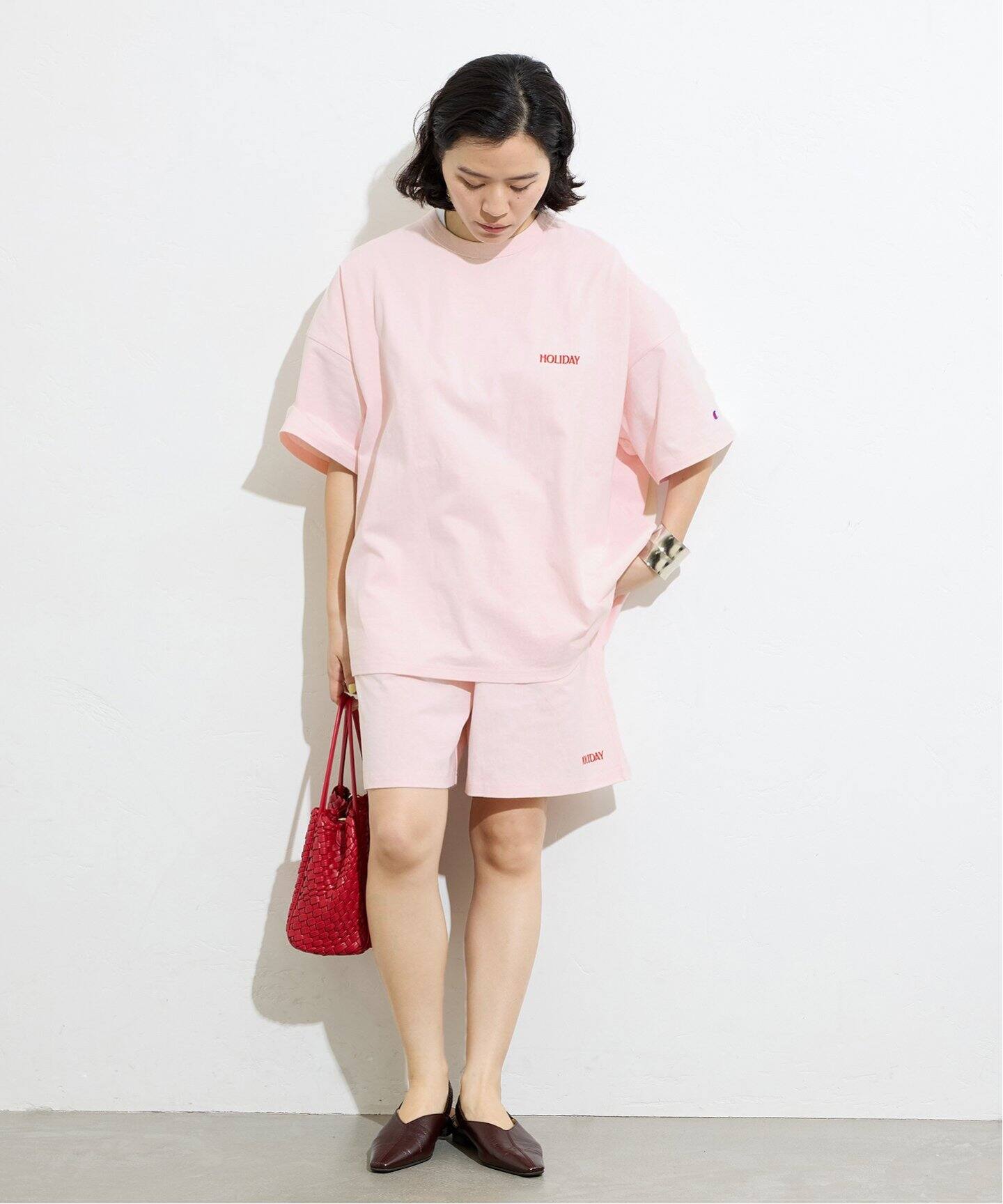 tシャツ 「追加」「CHAMPION×JOURNAL STANDARD by HOLIDAY」 Tシャツ レディース JOURNAL STANDARD｜《追加》【CHAMPION*JOURNAL STANDARD by