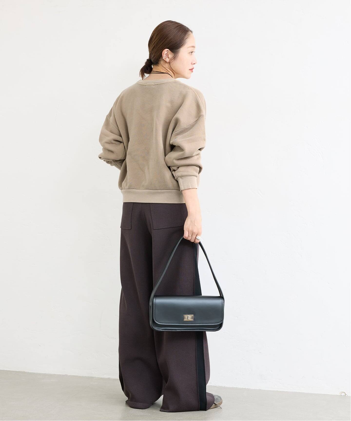 ASHER LA アッシャー エルエー Cameron Crewneck BK ASHER LA/アッシャー エルエー】Cameron Crewneck（スウェット