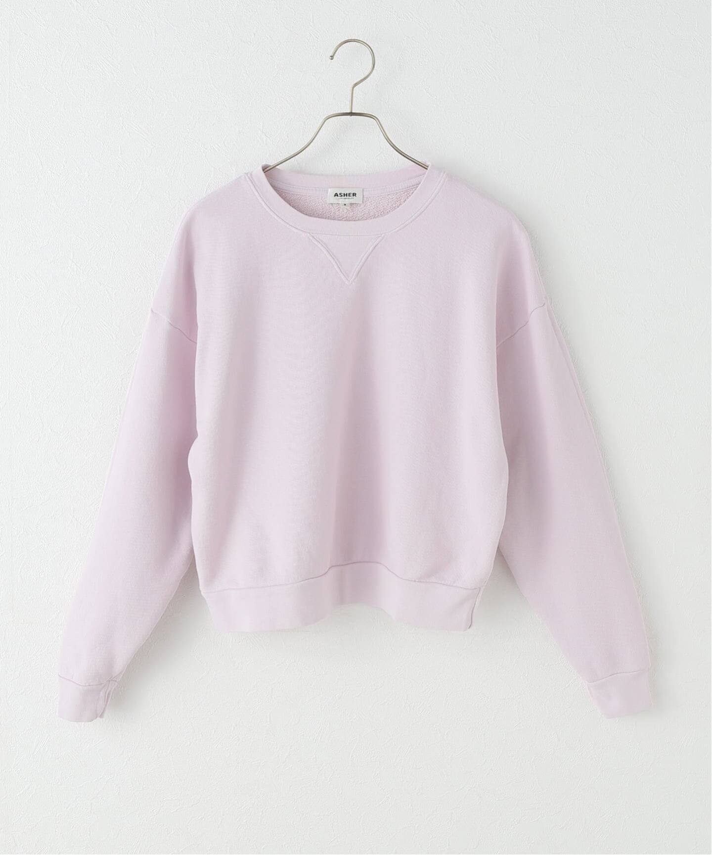 ASHER LA アッシャー エルエー Cameron Crewneck BK ASHER LA/アッシャー エルエー】Cameron Crewneck（スウェット