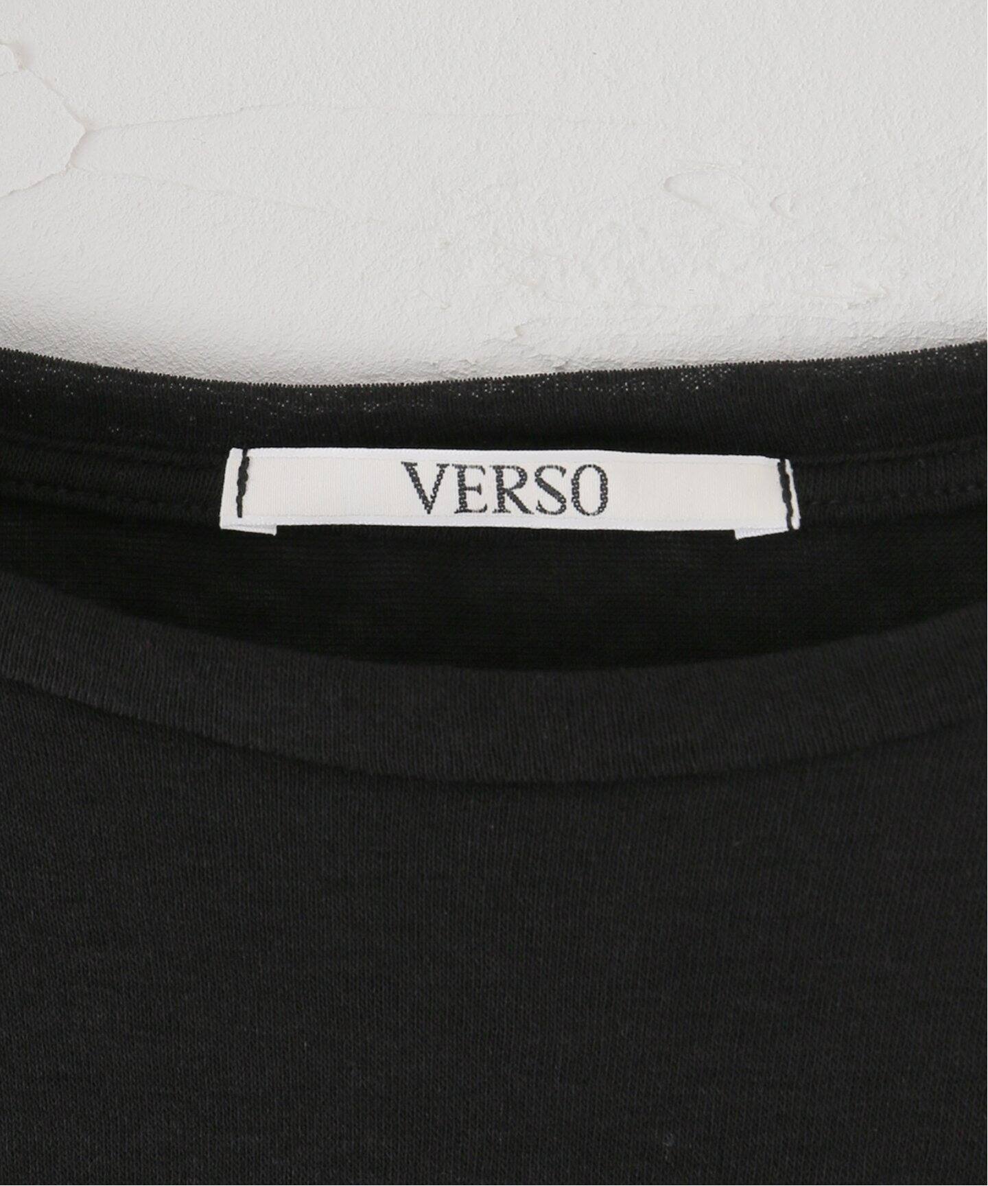 VERSO/ヴェルソColor Blocked LS T-shirt VERSO/ヴェルソColor Blocked LS T-shirt