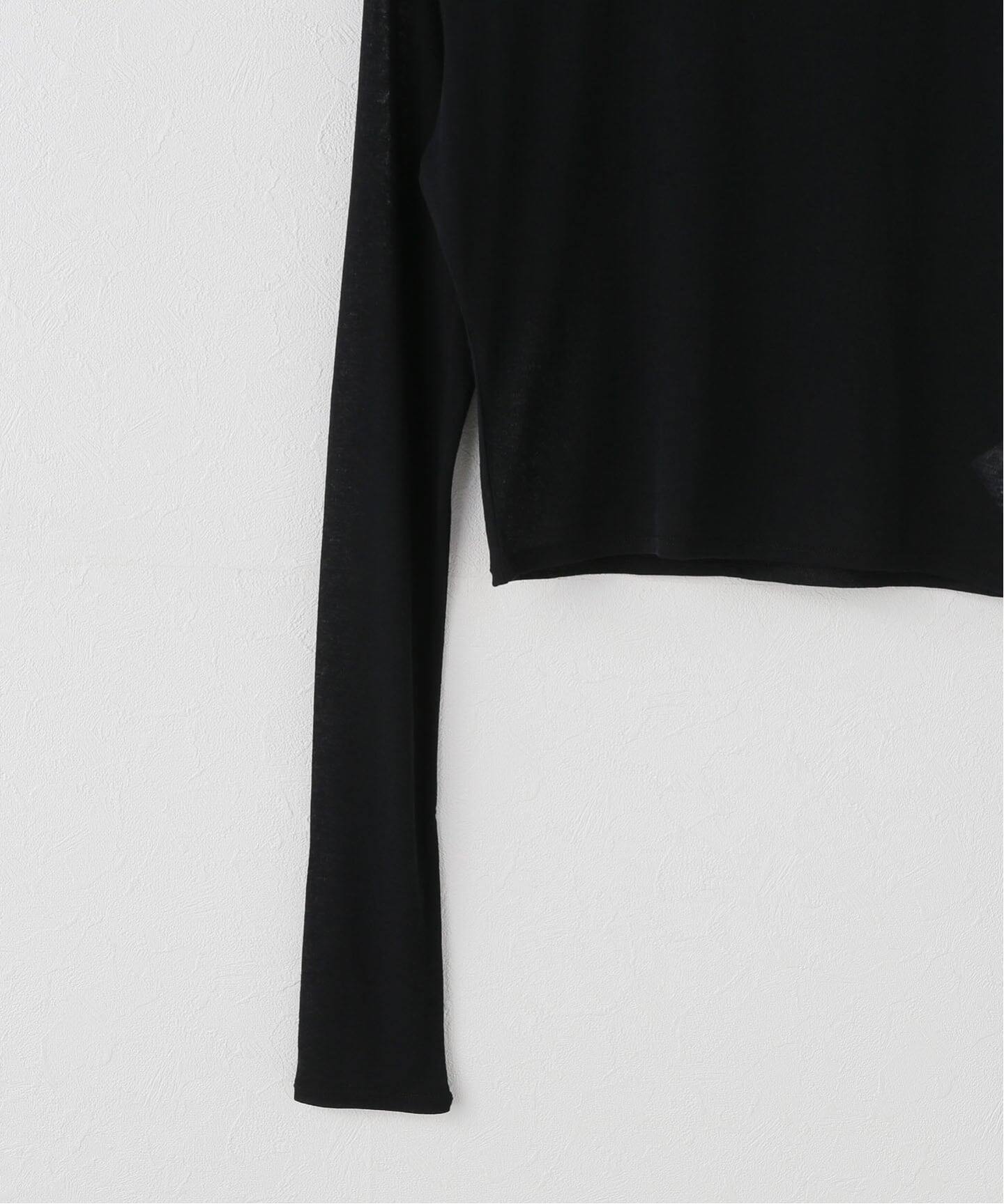 TU ES MON TRESOR/トゥ エ モン トレゾア】 Crew Neck Cropped Top（T