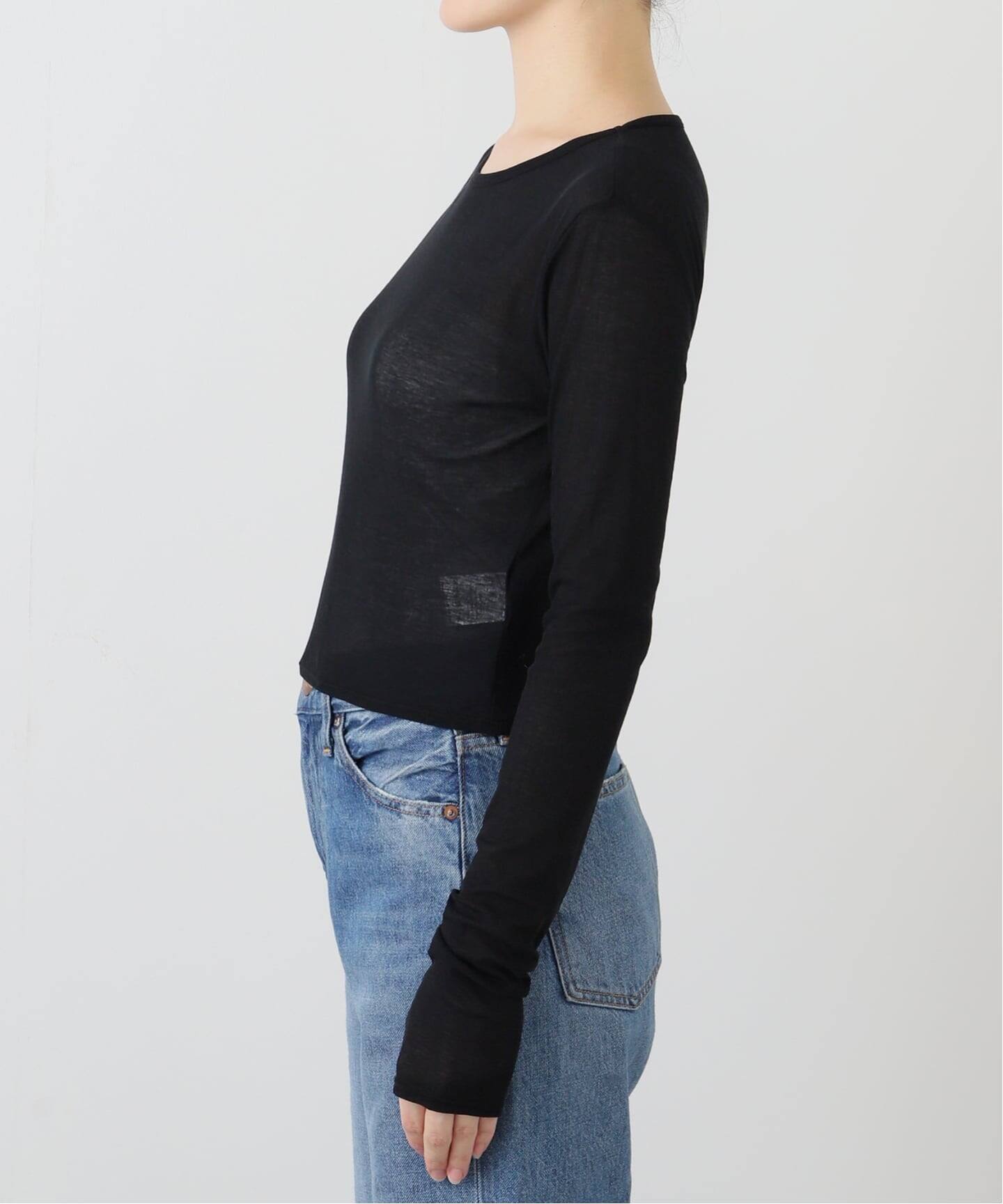 ジャーナルスタンダード（JOURNAL STANDARD）/【TU ES MON TRESOR/トゥ エ モン トレゾア】 Crew Neck Cropped TU ES MON TRESOR/トゥ エ モン トレゾア】 Crew Neck Cropped Top（T