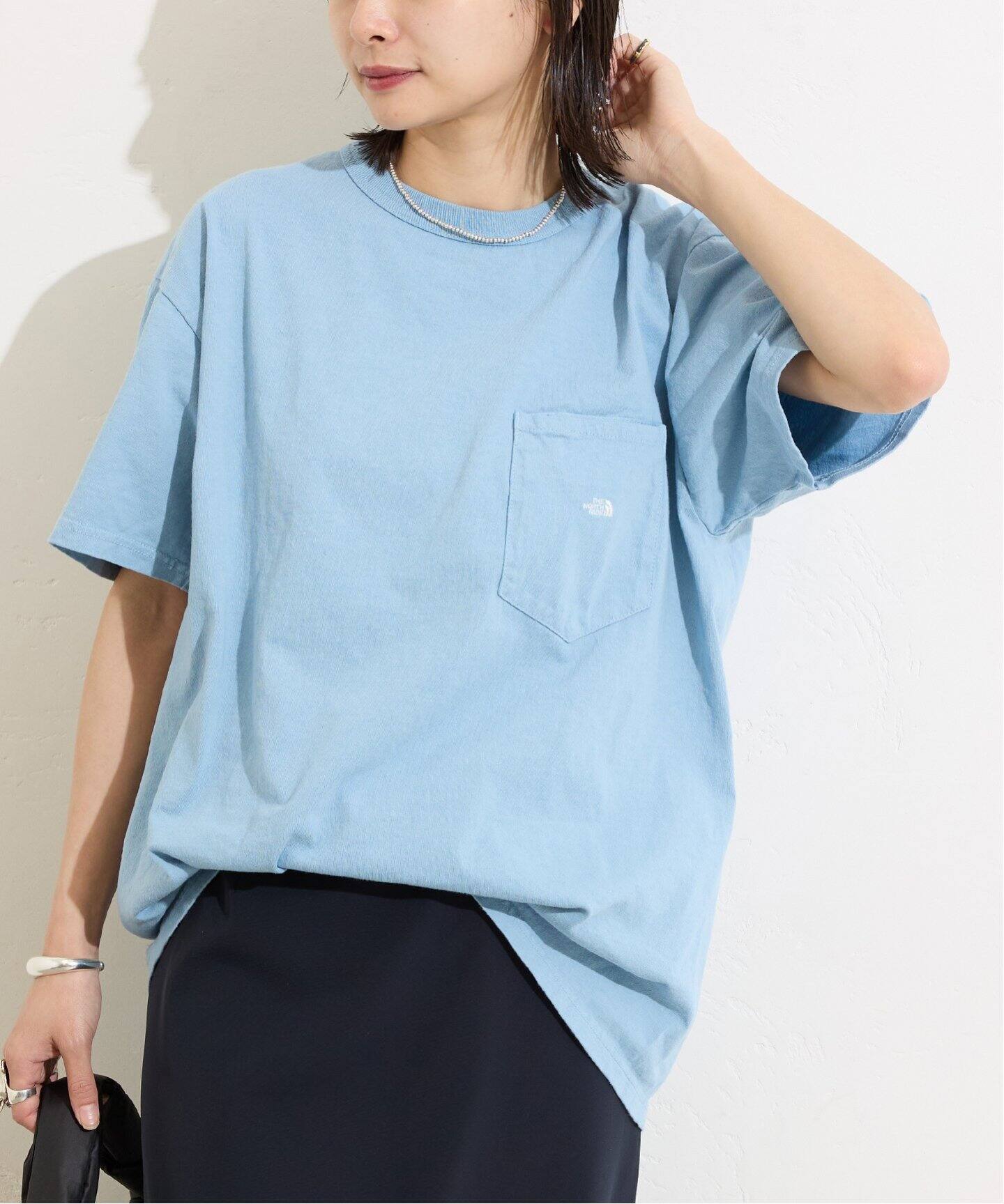 ジャーナルスタンダード　THE NORTH FACE 7OZ POCKET THE NORTH FACE PURPLE LABEL】7OZ POCKET TEE（Tシャツ