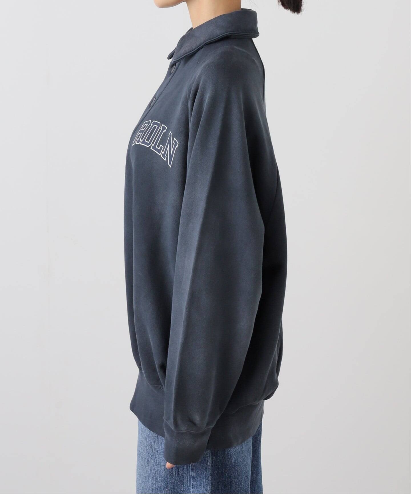 RHODOLIRION /ロドリリオン】Logotype Polo Sweatshirts（スウェット