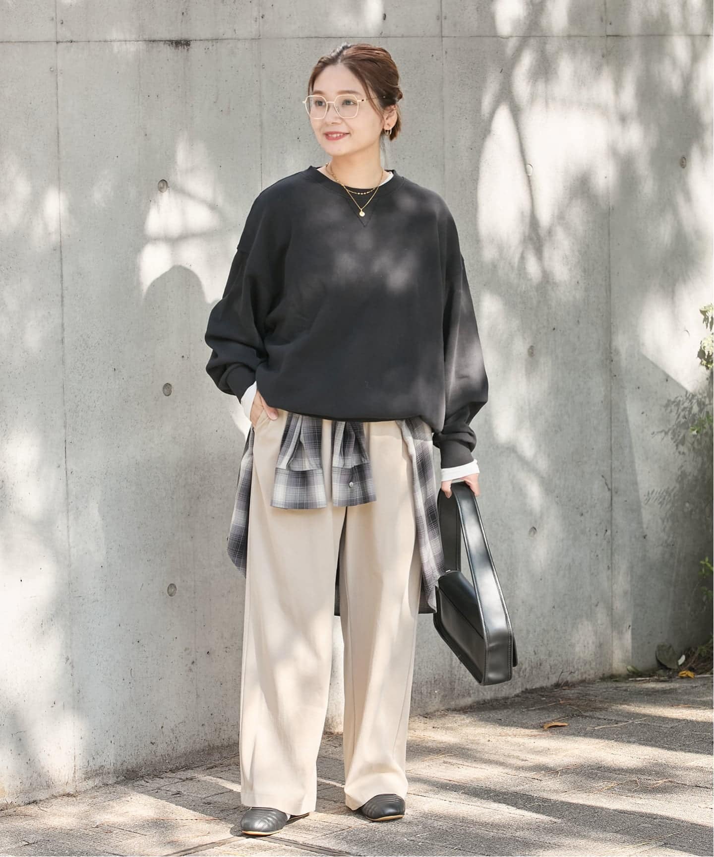 STAR＆STRIPE】 ガゼットツキオーバーFITスウェット（スウェット