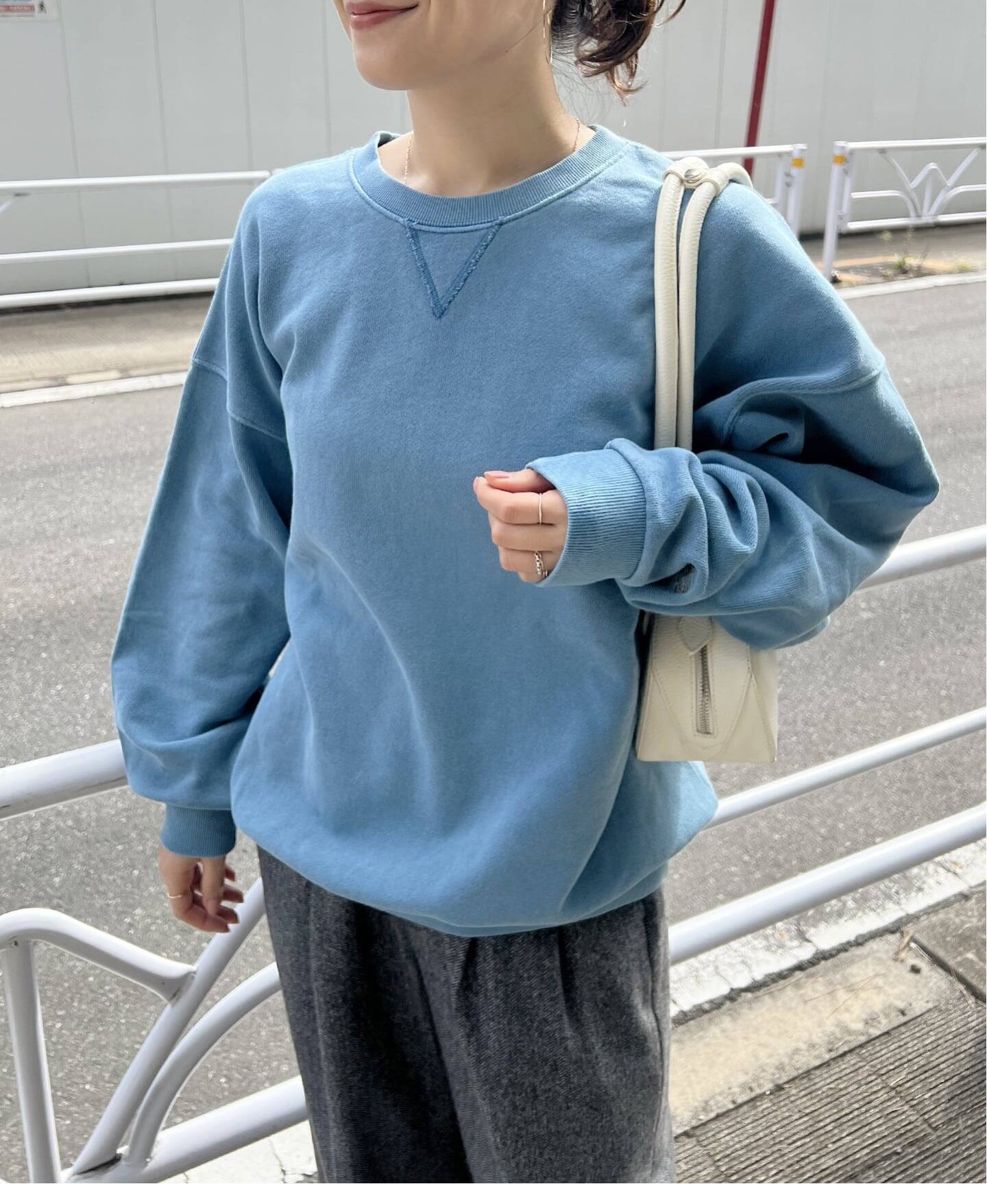 STAR＆STRIPE】 ガゼットツキオーバーFITスウェット（スウェット 