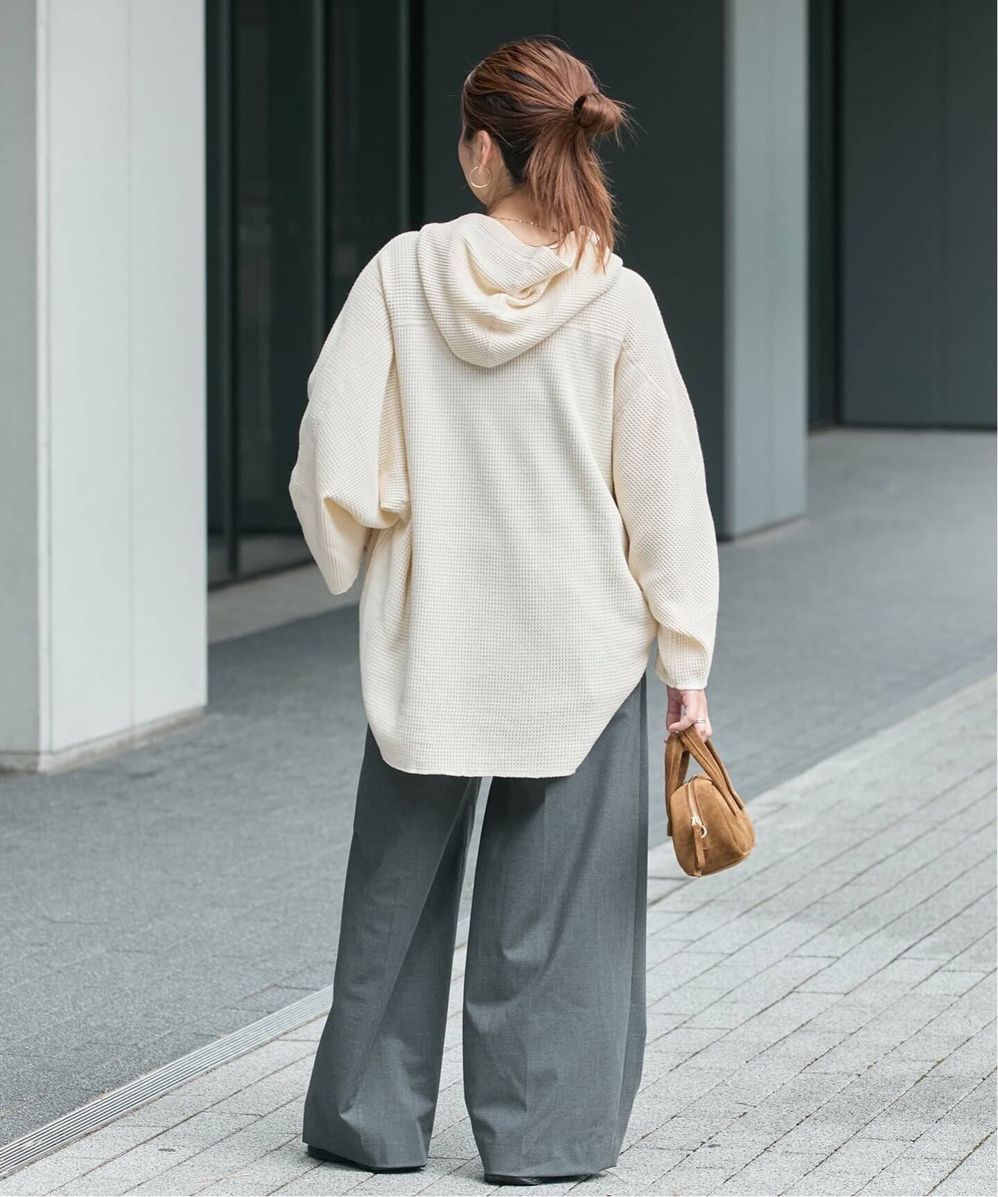 別注【ARMY TWILL/アーミーツイル】WaffleHoodie（Tシャツ／カットソー 