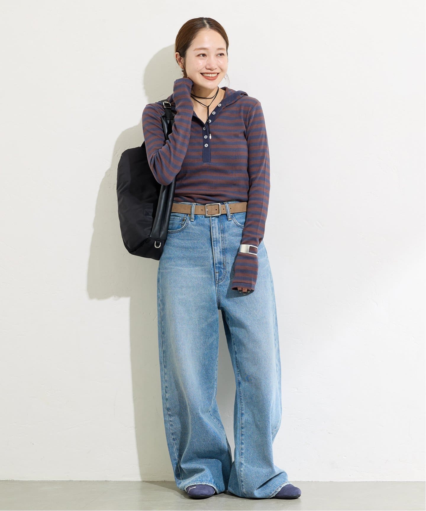 tシャツ 別注「MILLER/ミラー」 for JOURNAL STANDARD リブボーダーHOO レディース 予約》別注【MILLER/ミラー】 for JOURNAL STANDARD リブ