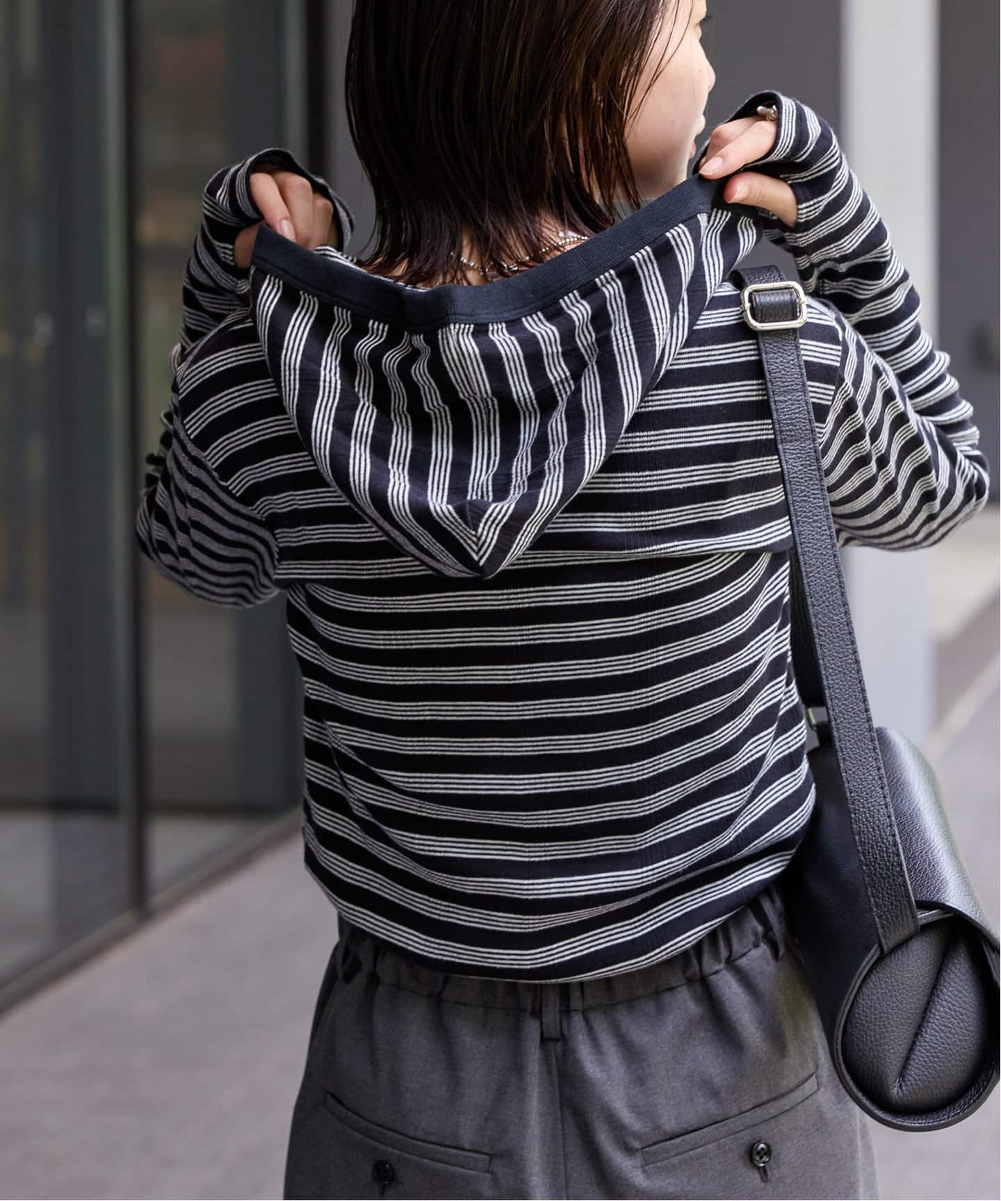 tシャツ 別注「MILLER/ミラー」 for JOURNAL STANDARD リブボーダーHOO レディース 予約》別注【MILLER/ミラー】 for JOURNAL STANDARD リブ