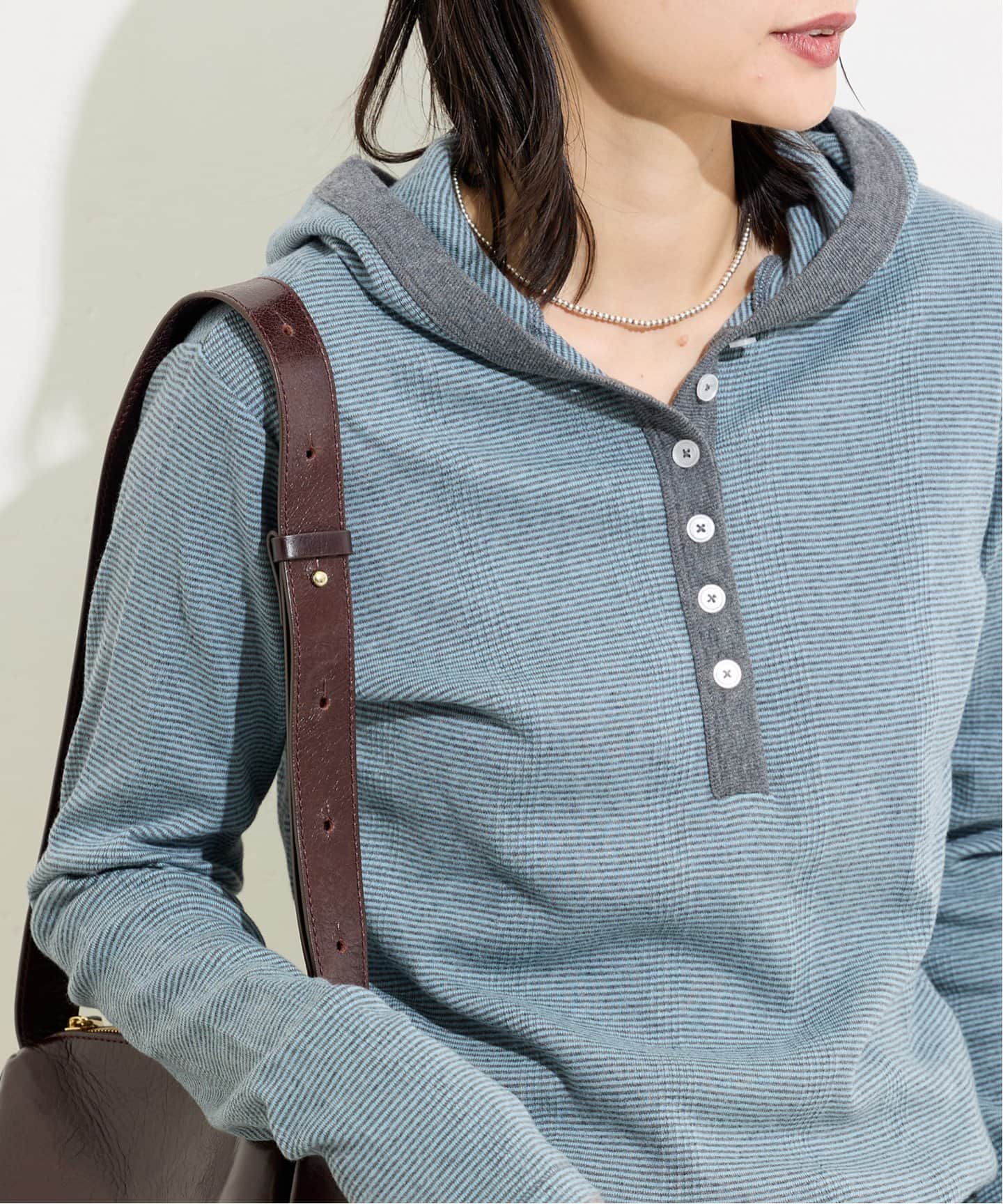 tシャツ 別注「MILLER/ミラー」 for JOURNAL STANDARD リブボーダーHOO レディース 予約》別注【MILLER/ミラー】 for JOURNAL STANDARD リブ
