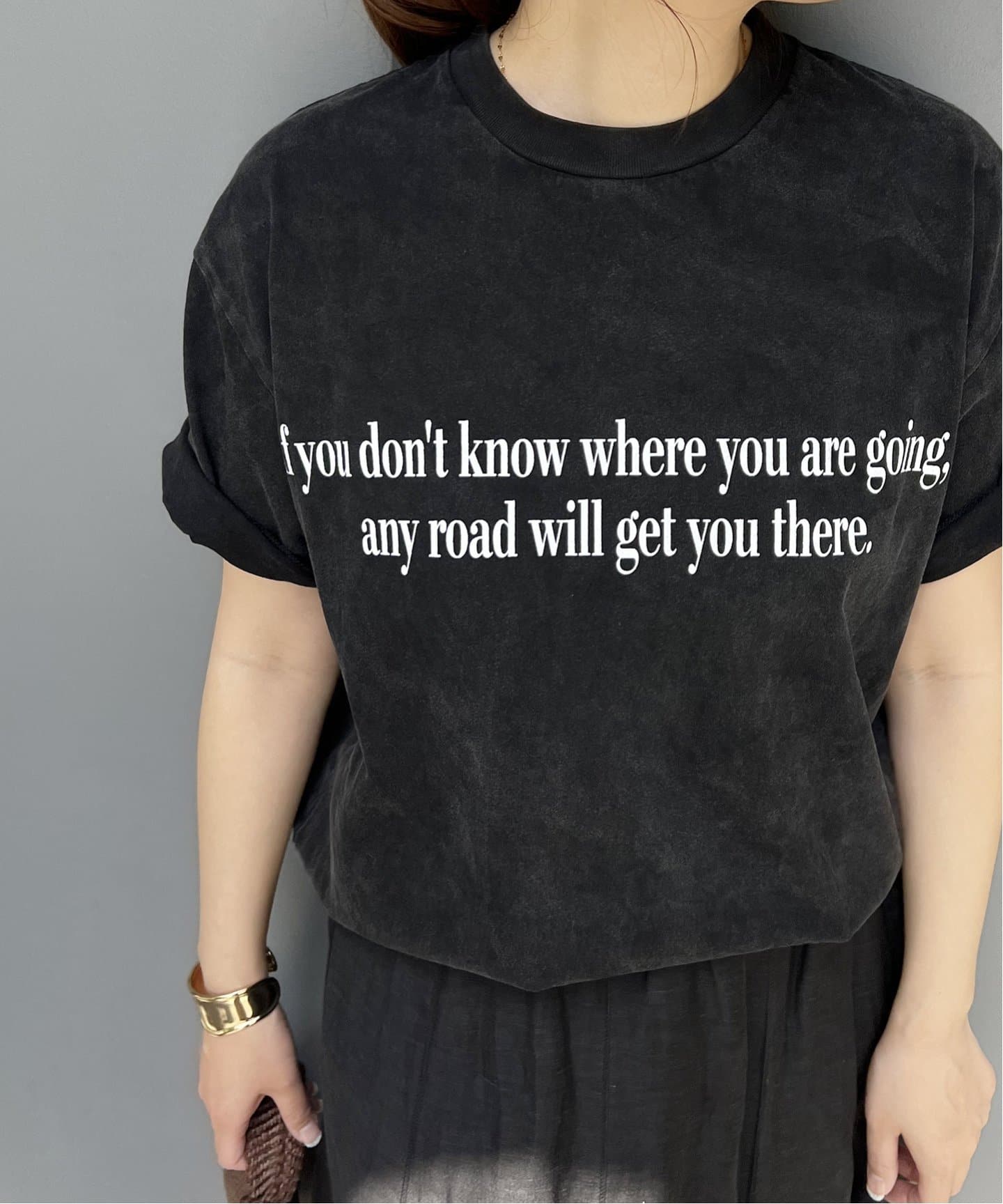 HANDTEX/ハンドテックス】プリントロゴT（Tシャツ／カットソー