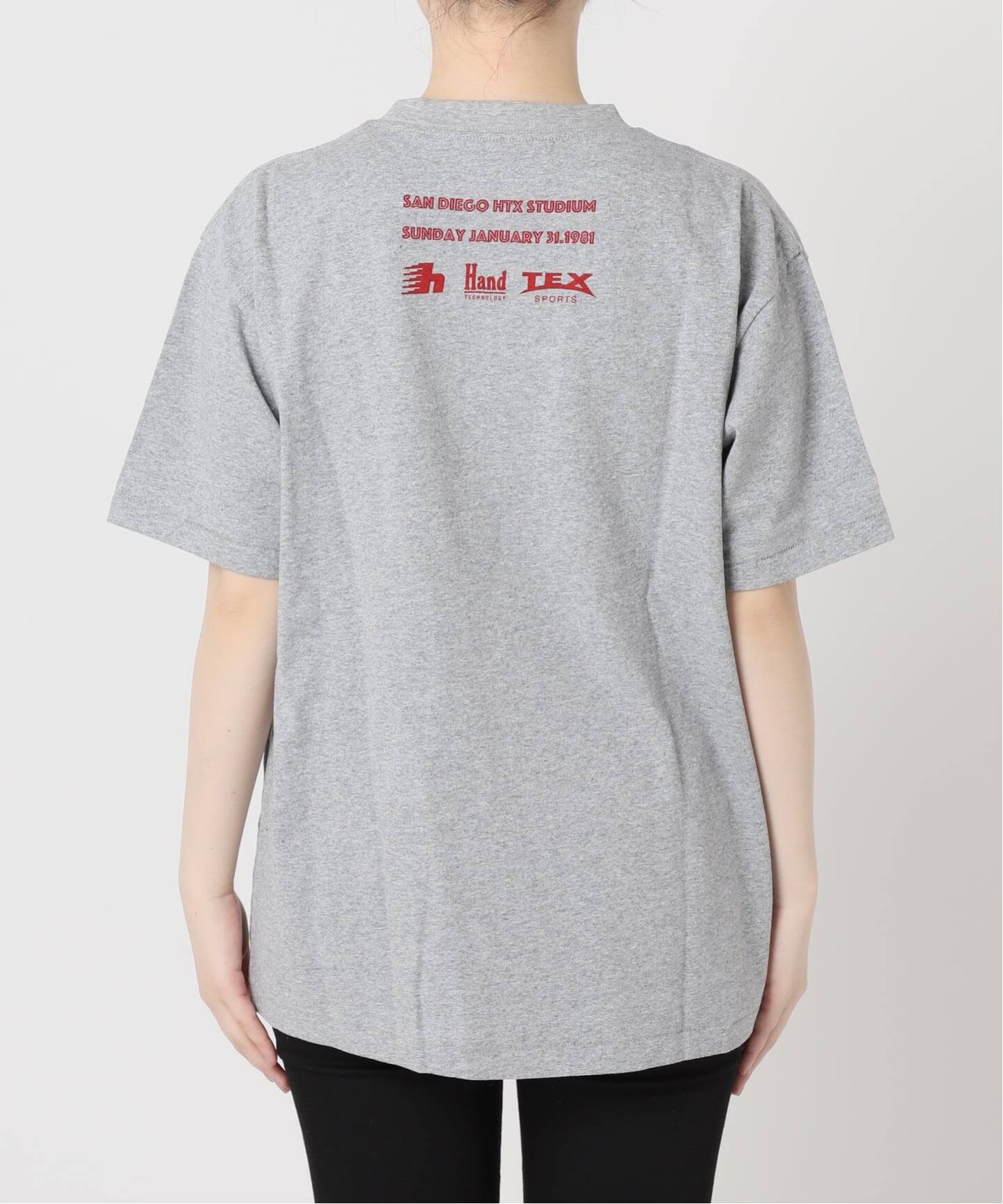 HANDTEX/ハンドテックス】プリントロゴT（Tシャツ／カットソー