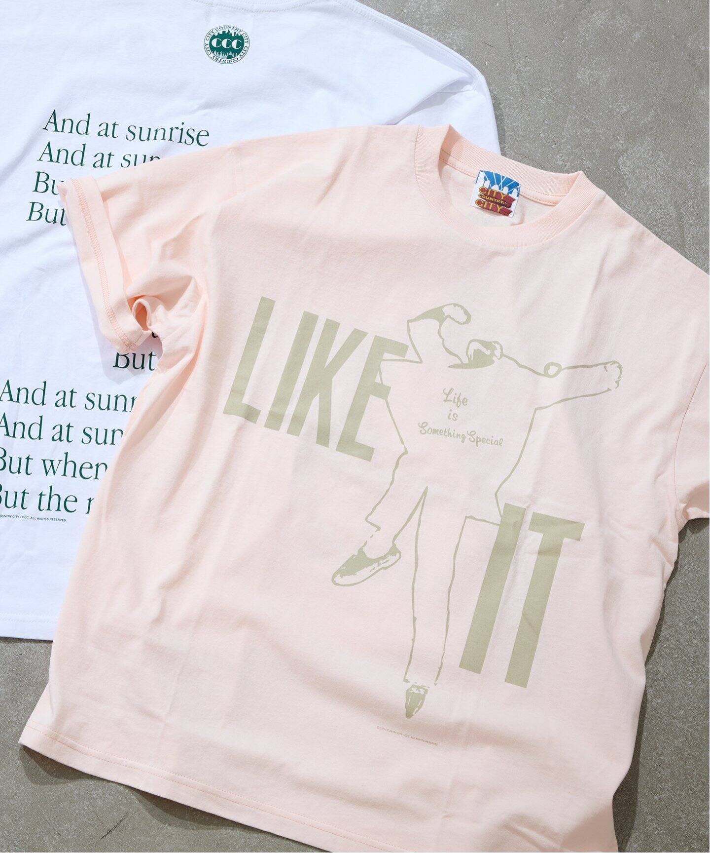 ■別注【City Country City/シティーカントリーシティー】 COTTON S/S T-SHIRT