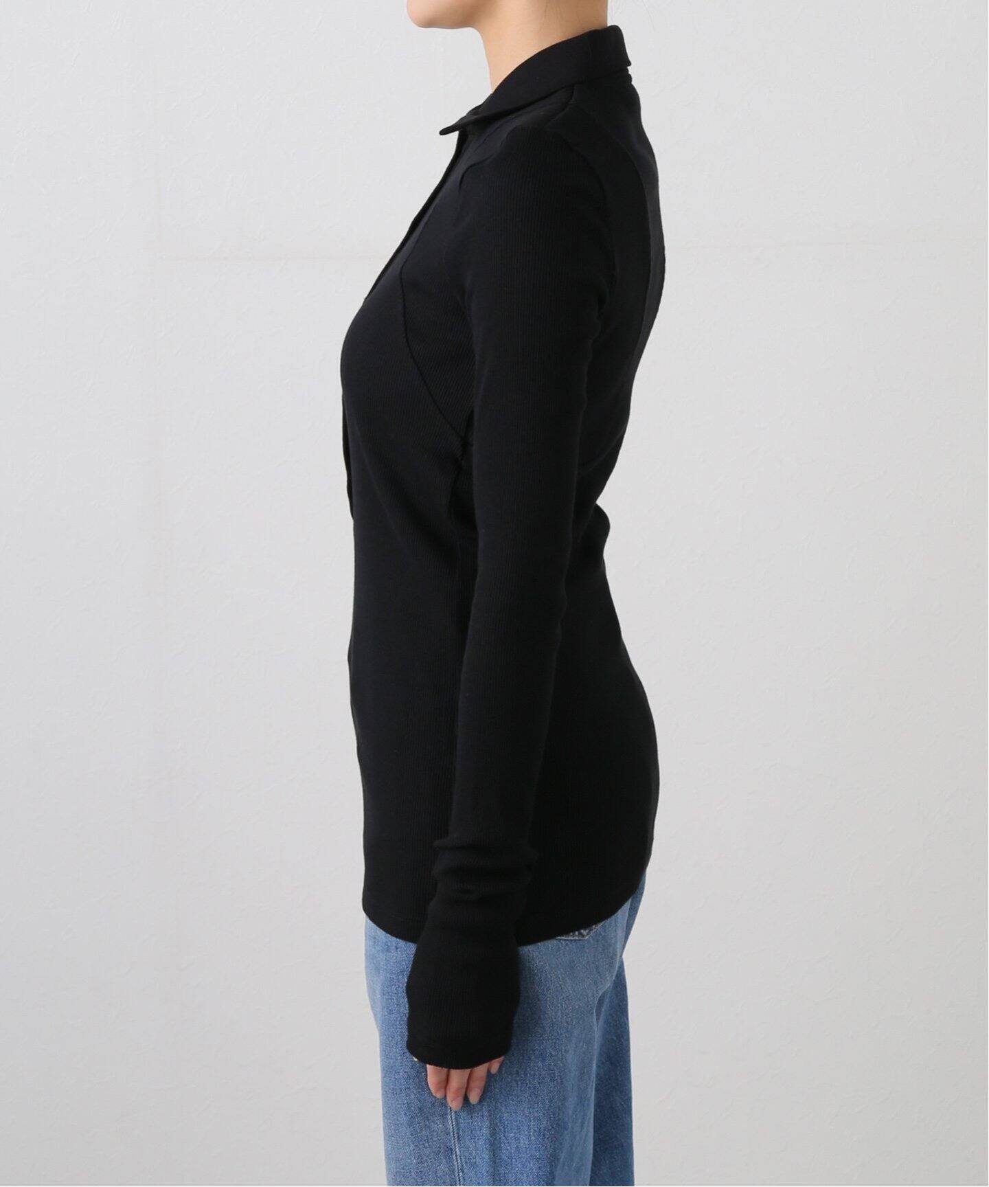 MIOSMOKEY/ミオズモーキー】 LASER TRIM POLO（Tシャツ／カットソー