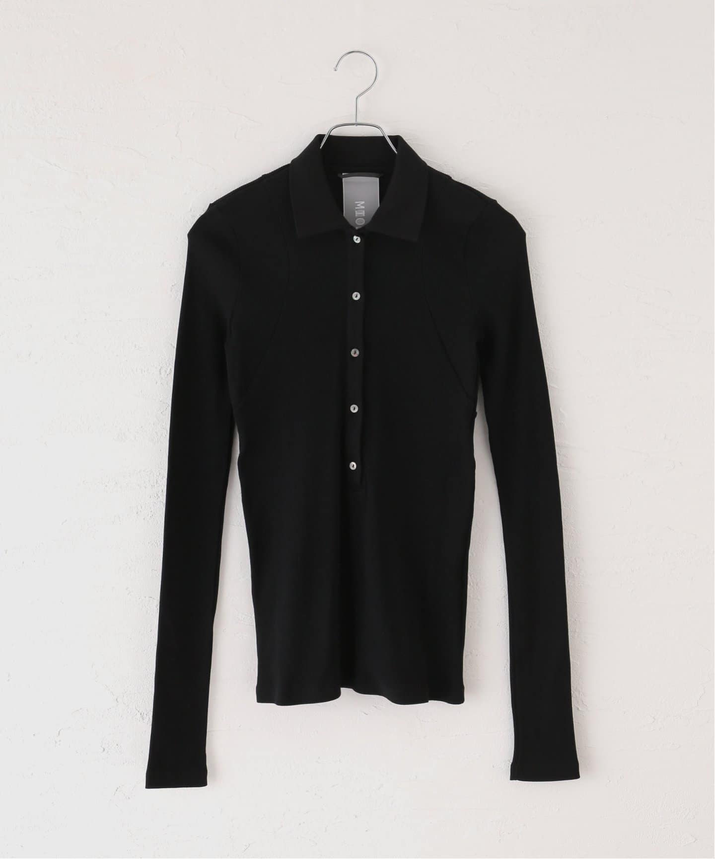 新品★MIOSMOKEY LASER TRIM POLO ジャーナルスタンダード MIOSMOKEY/ミオズモーキー】 LASER TRIM POLO（Tシャツ／カットソー