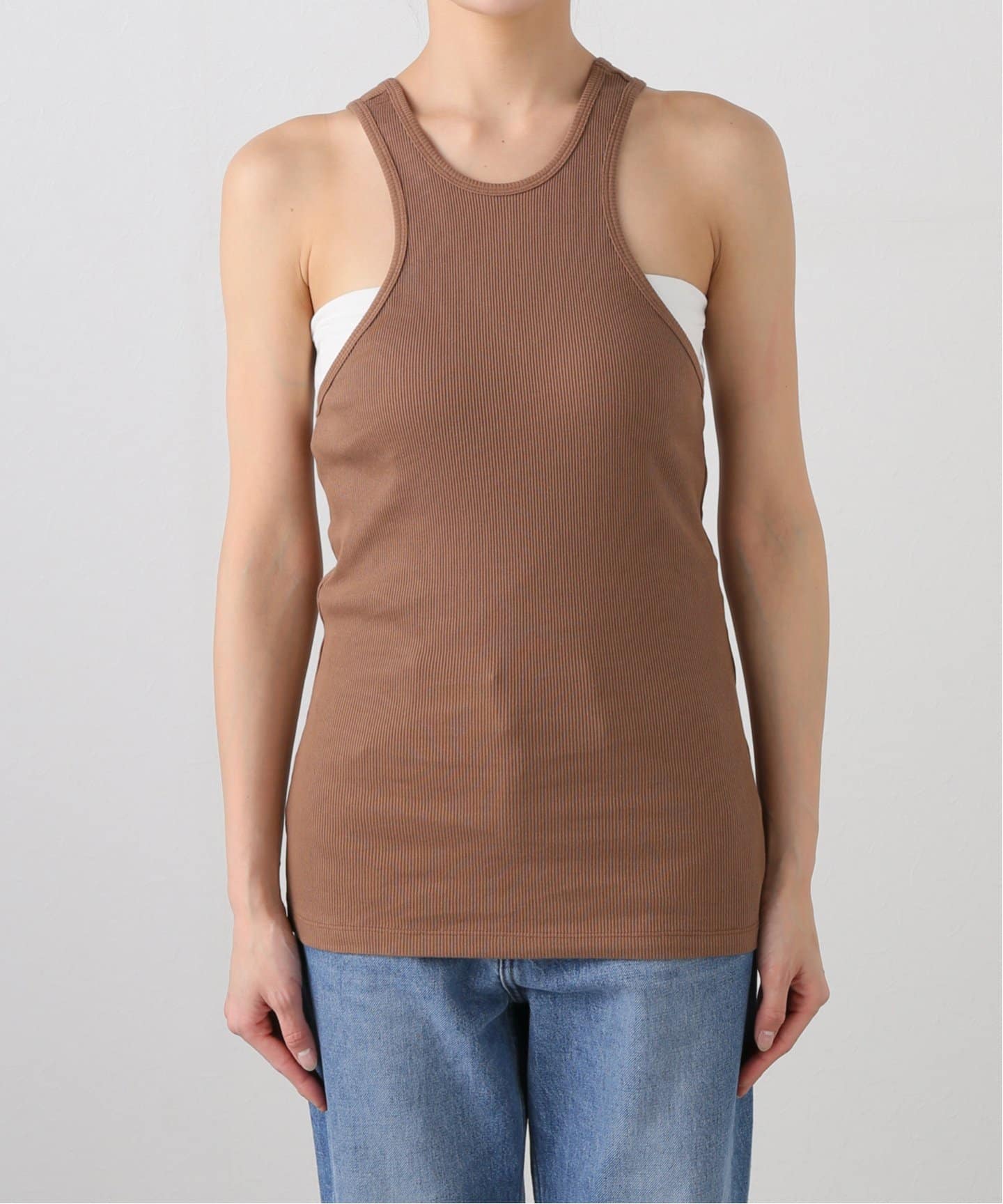 MIOSMOKEY/ミオズモーキー】 LASER BACK TANK TOP（タンクトップ