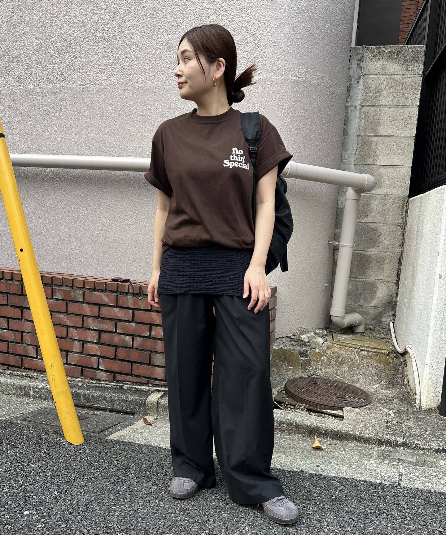 tシャツ 「NOTHIN SPECIAL/ナッシンスペシャル」 THANK YOU TEE レディース NOTHIN SPECIAL/ナッシンスペシャル】 LOGO TEE（Tシャツ