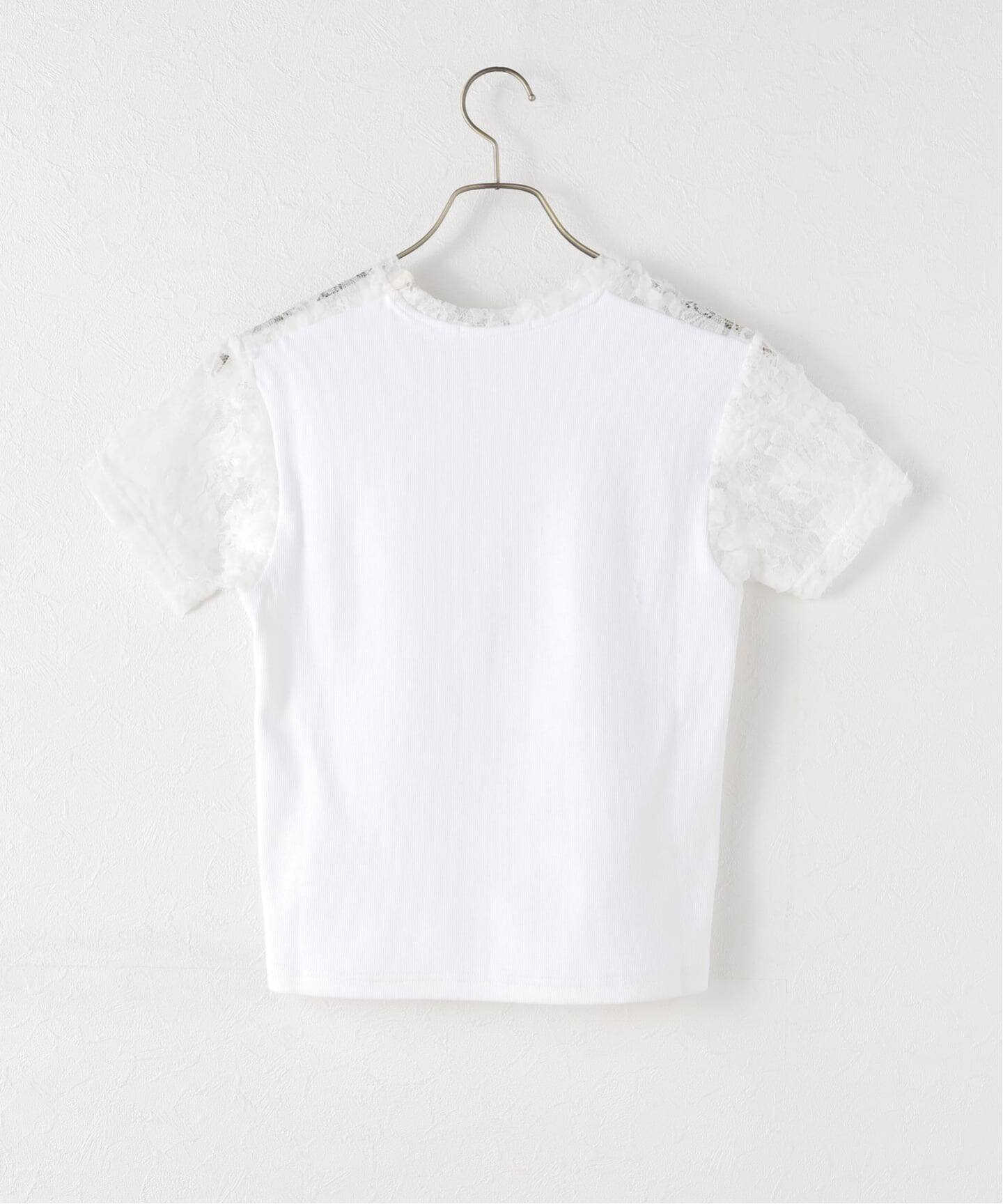 KANAKO SAKAI /カナコ サカイ】 LACE T-SH（Tシャツ／カットソー