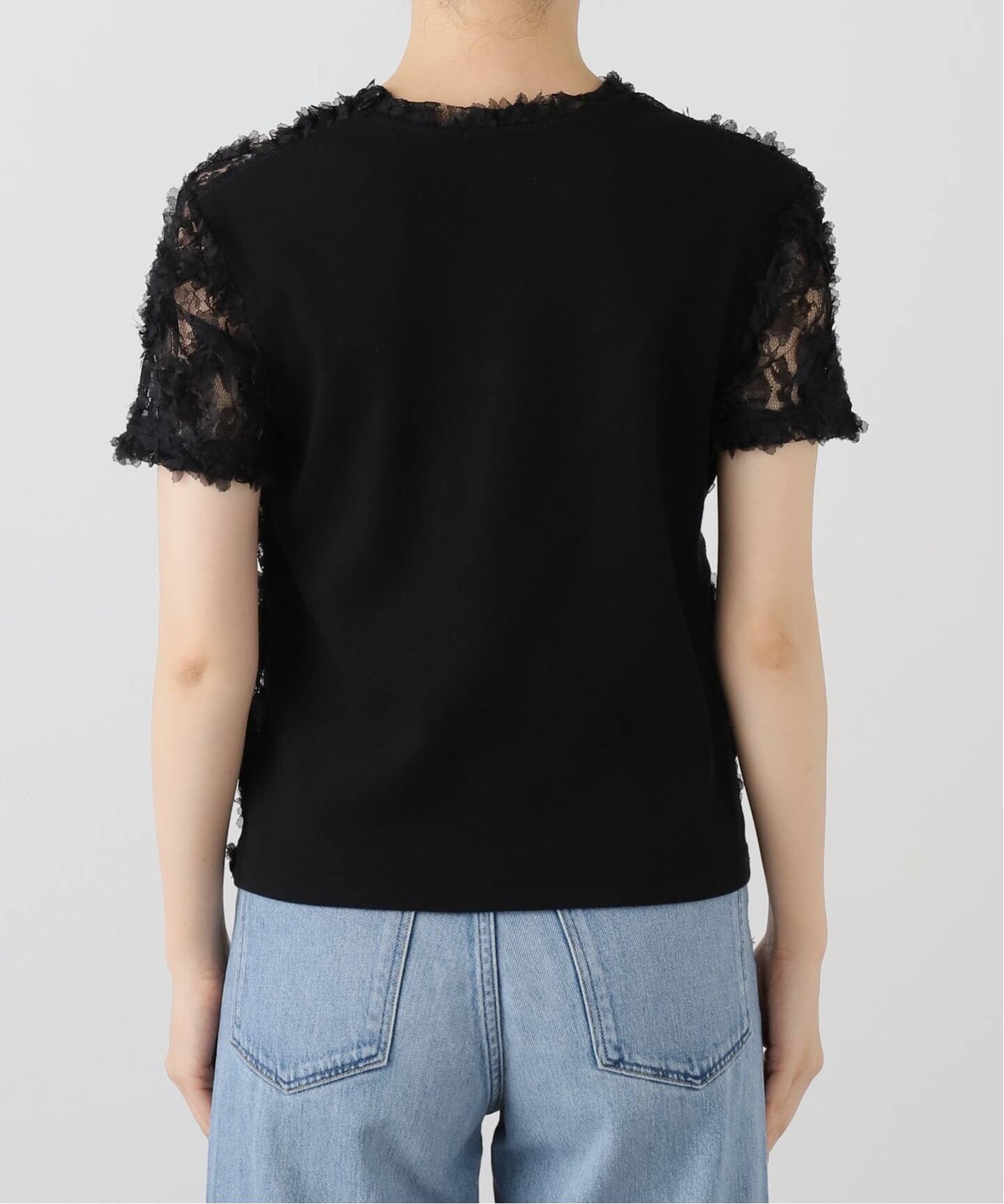 KANAKO SAKAI /カナコ サカイ】 LACE T-SH（Tシャツ／カットソー