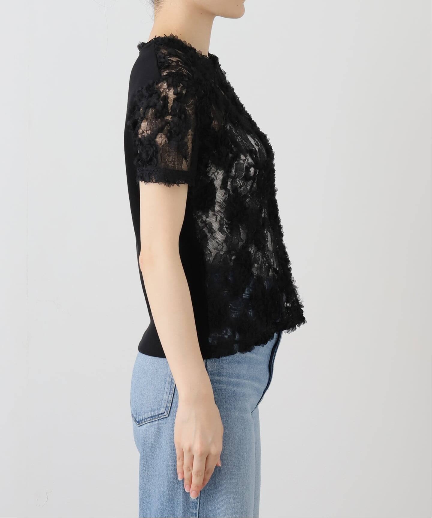 KANAKO SAKAI レーストップス KANAKO SAKAI /カナコ サカイ】 LACE T-SH（Tシャツ／カットソー