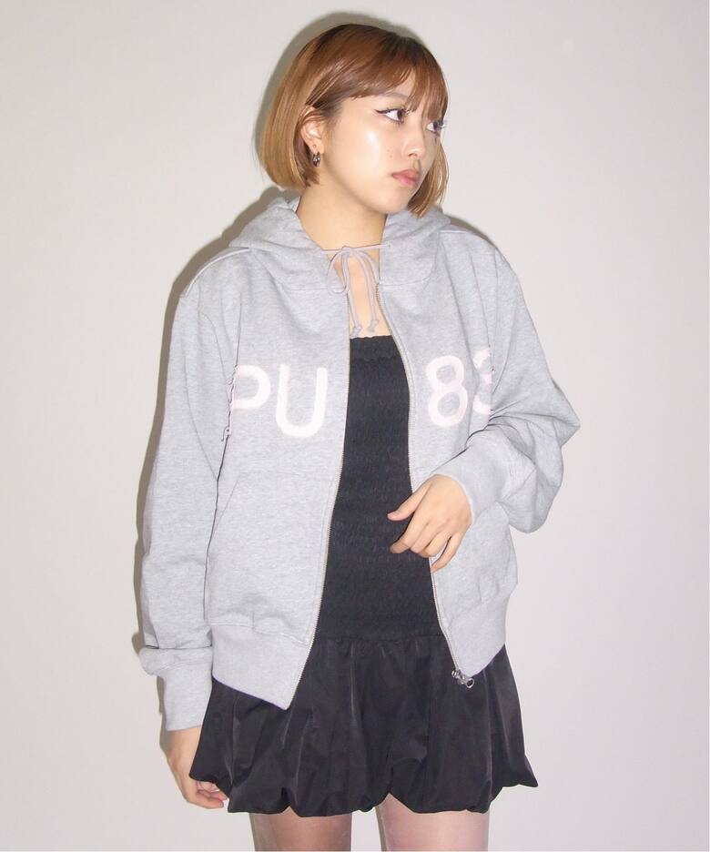 追加》IPU83 Flont Zip Hoodie（パーカー）｜Oriens JOURNAL STANDARD 