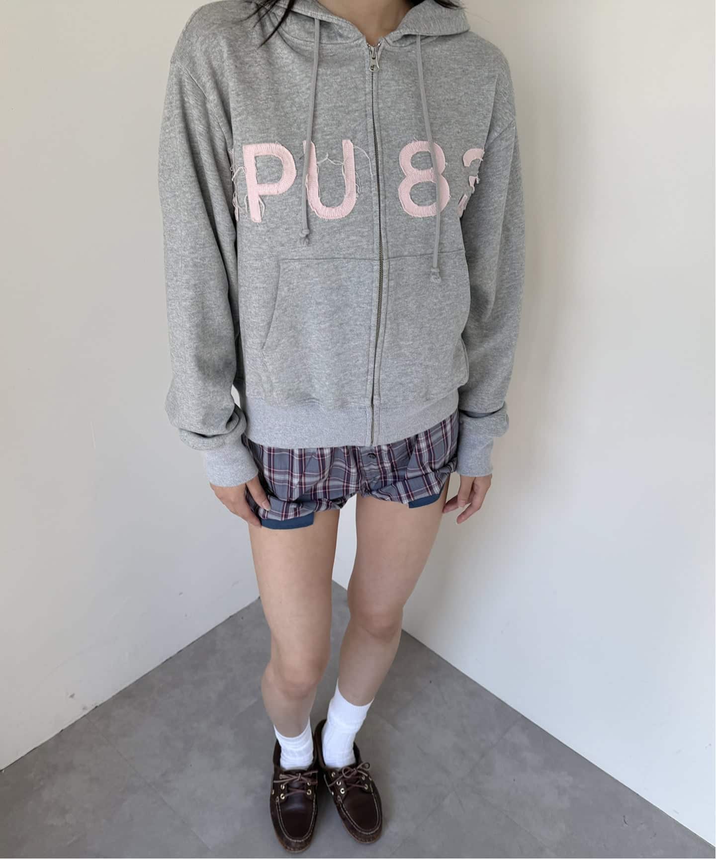 追加》IPU83 Flont Zip Hoodie（パーカー）｜Oriens JOURNAL STANDARD