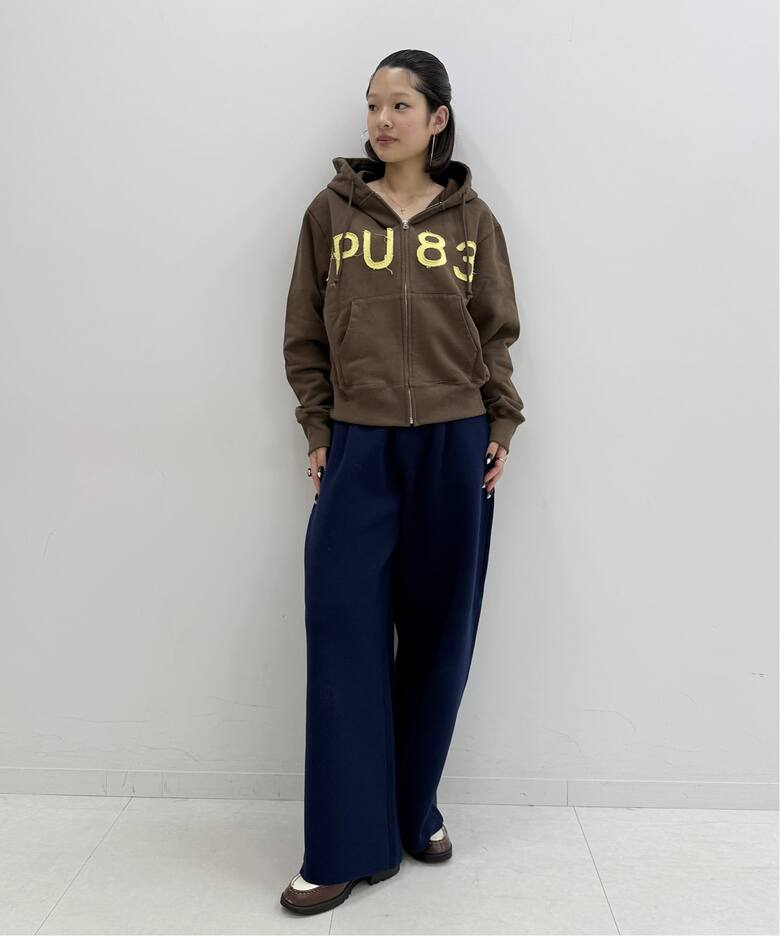 追加》IPU83 Flont Zip Hoodie（パーカー）｜Oriens JOURNAL STANDARD 