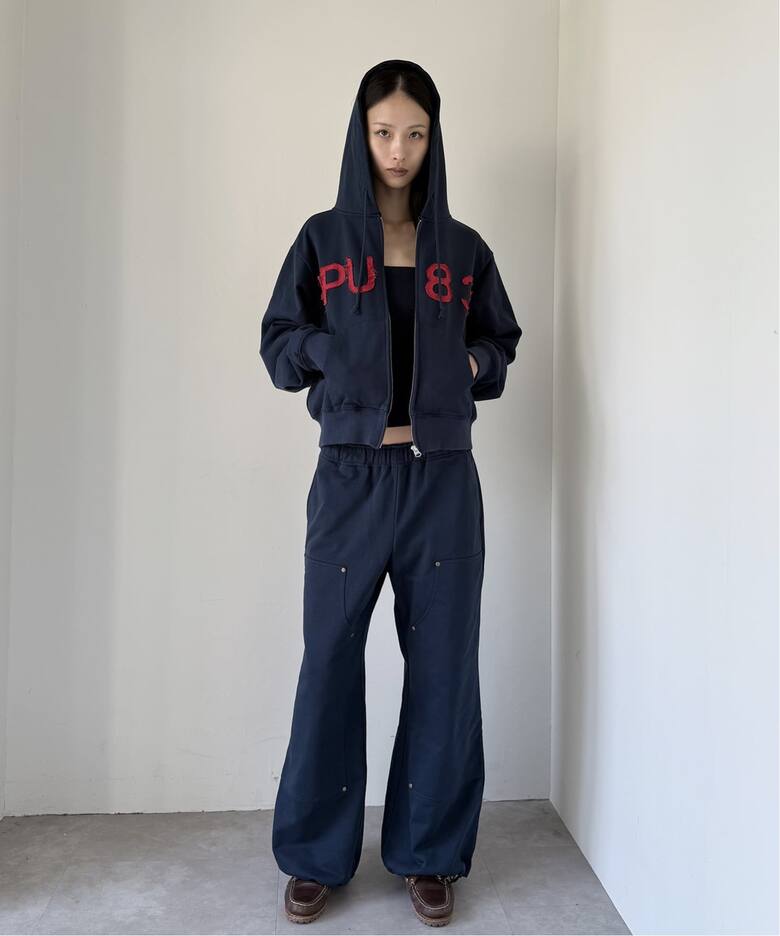 追加》IPU83 Flont Zip Hoodie（パーカー）｜Oriens JOURNAL STANDARD 