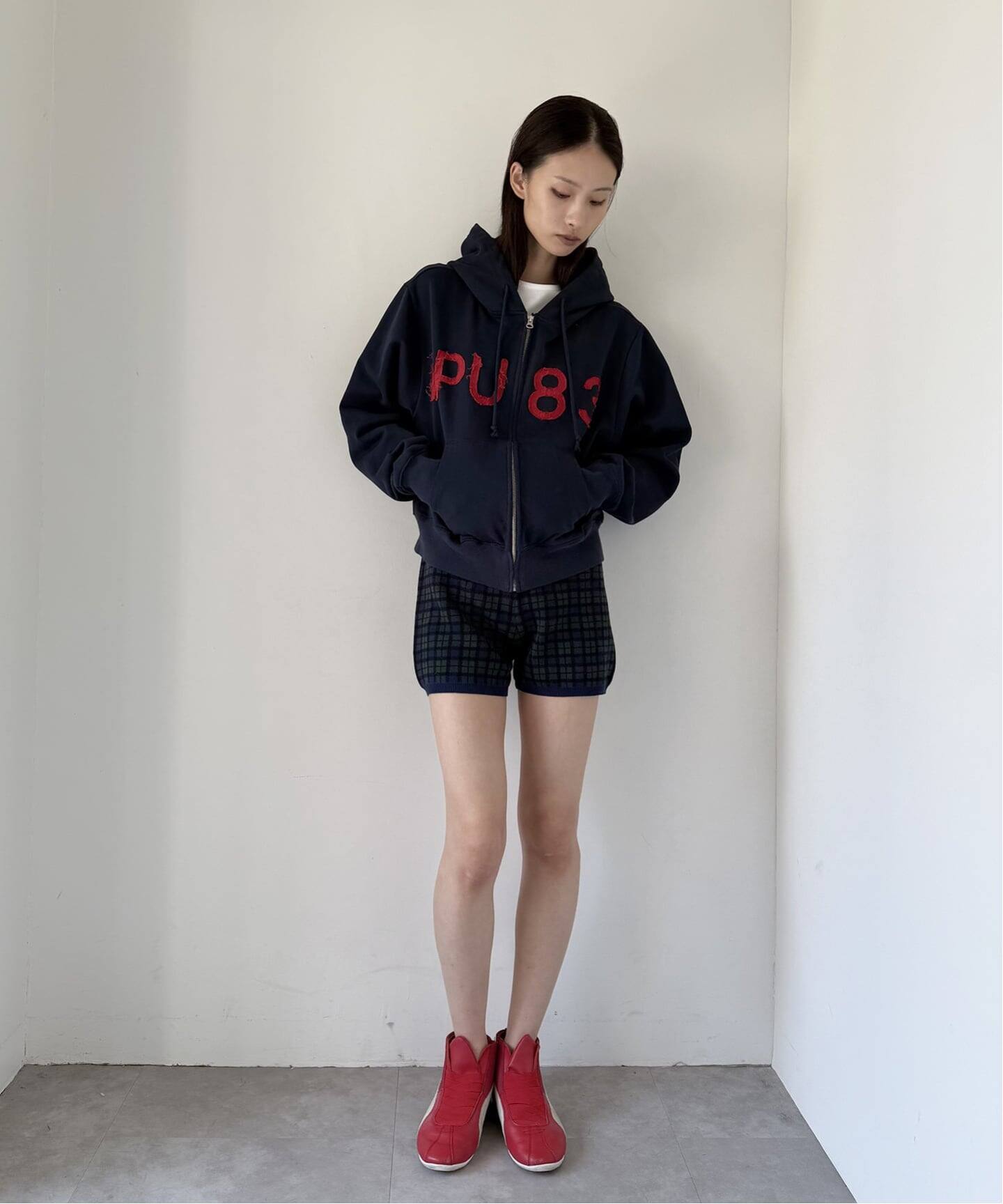 追加》IPU83 Flont Zip Hoodie（パーカー）｜Oriens JOURNAL STANDARD