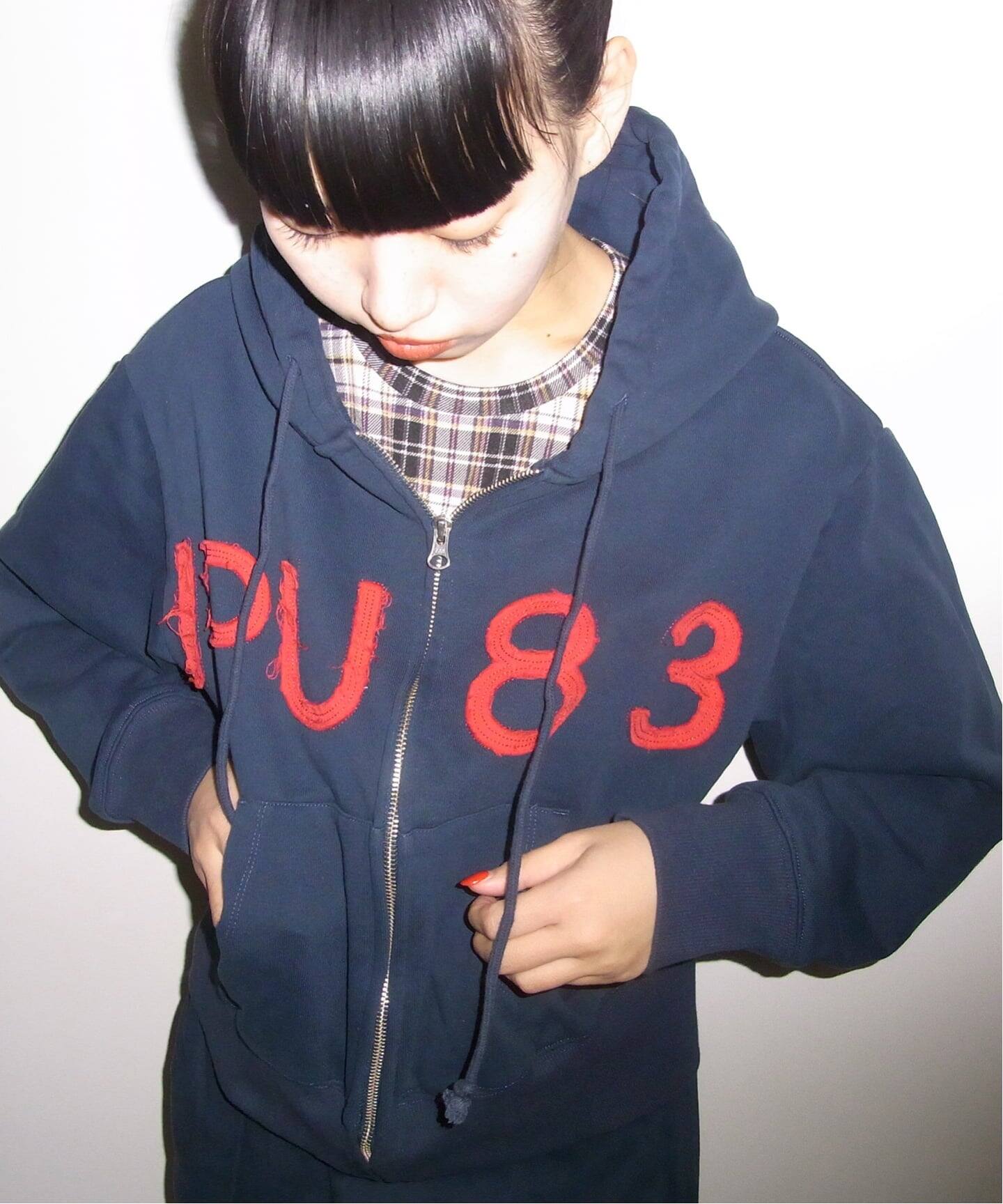追加》IPU83 Flont Zip Hoodie（パーカー）｜Oriens JOURNAL