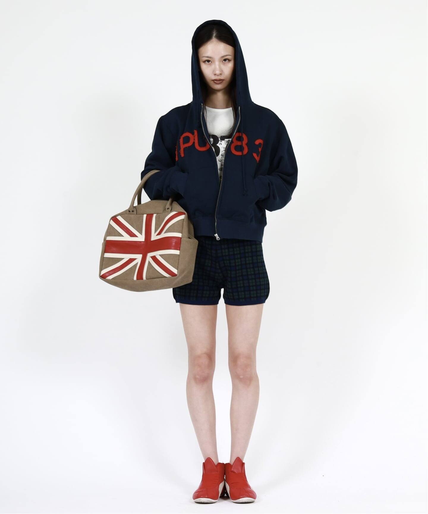 追加》IPU83 Flont Zip Hoodie（パーカー）｜Oriens JOURNAL STANDARD