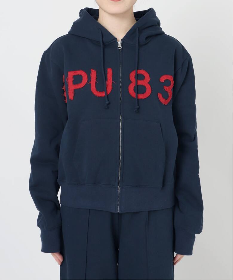 追加》IPU83 Flont Zip Hoodie（パーカー）｜Oriens JOURNAL STANDARD 