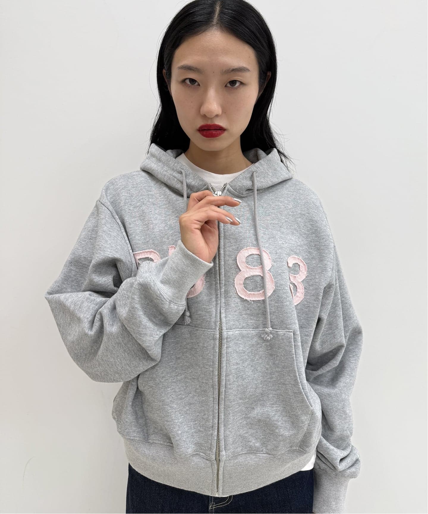 追加2》IPU83 Flont Zip Hoodie（パーカー）｜Oriens JOURNAL STANDARD
