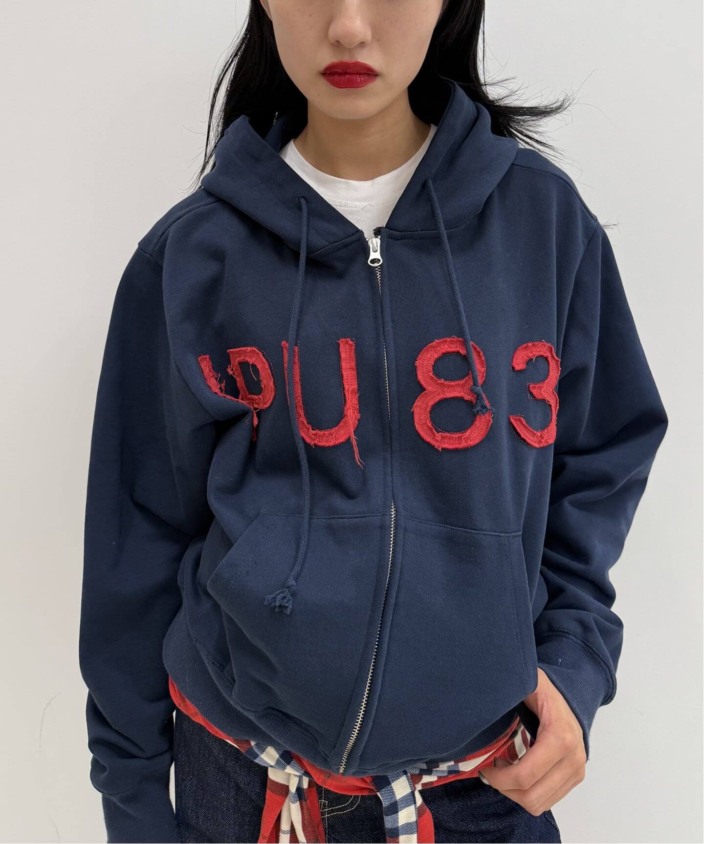 追加2》IPU83 Flont Zip Hoodie（パーカー）｜Oriens JOURNAL STANDARD